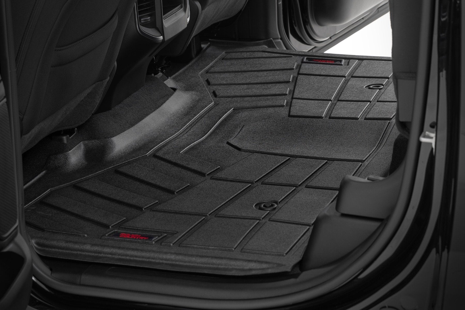 Rough Country Sure-Fit Floor Mats Front & Rear Crew for Ram 1500 2025 SM31630