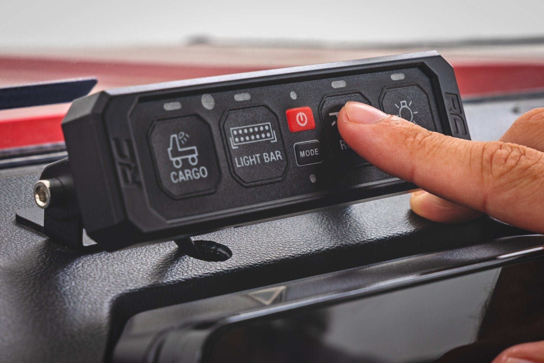 Rough Country 4 Gang Switch Panel | RGB Backlit Buttons | Multifunction Modes 70965