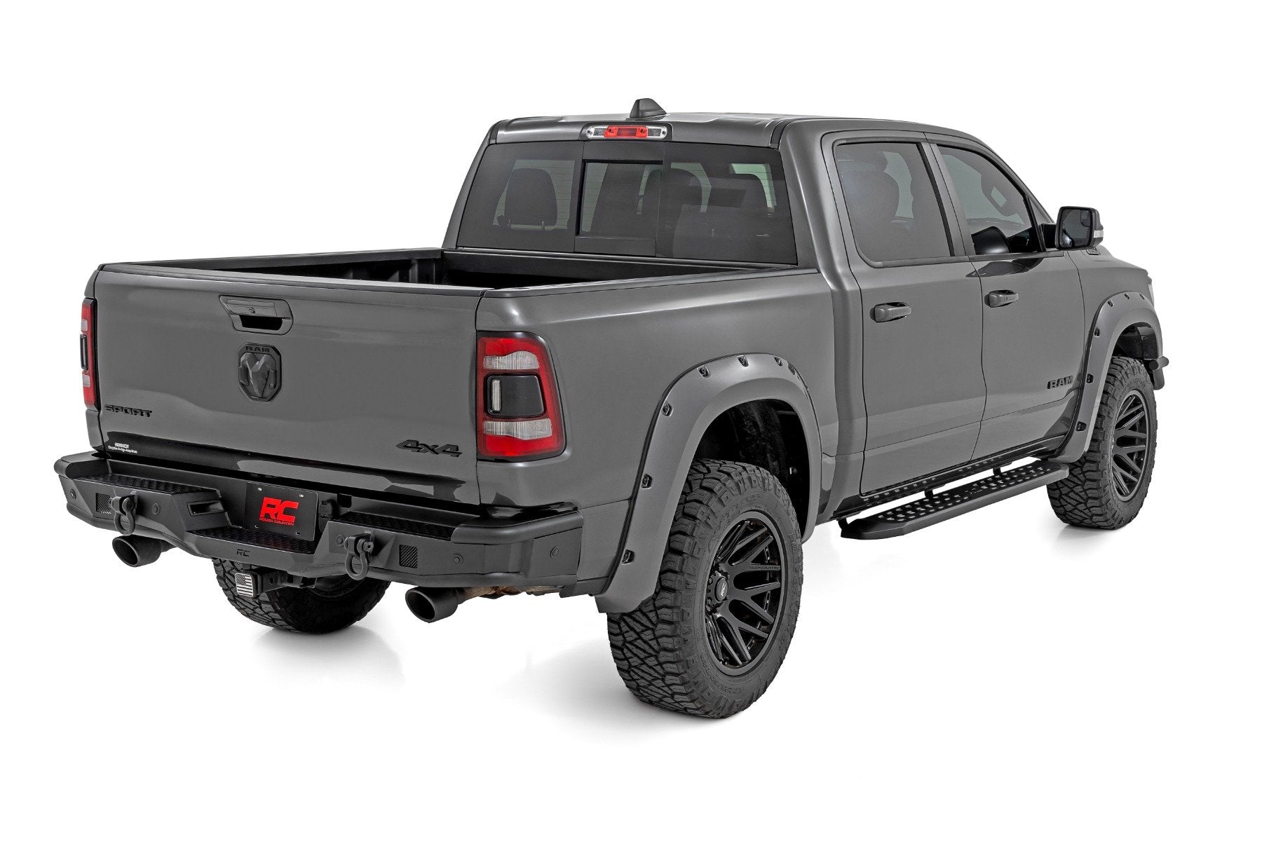 Rough Country Rear Bumper | Tubular | for Ram 1500 2WD/4WD (2019-2024) 51215