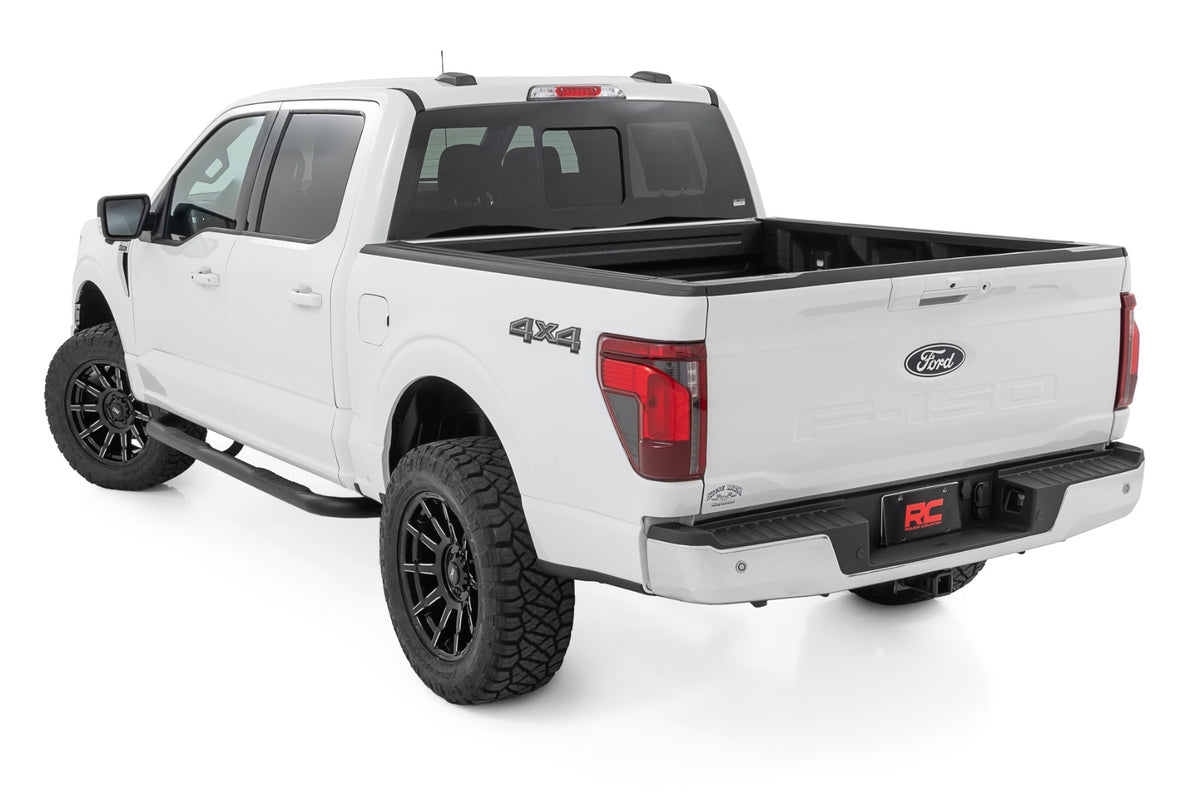 Rough Country 3" Nerf Steps Crew Cab for Ford F150/Lightning/F250/F350 15-26 43012