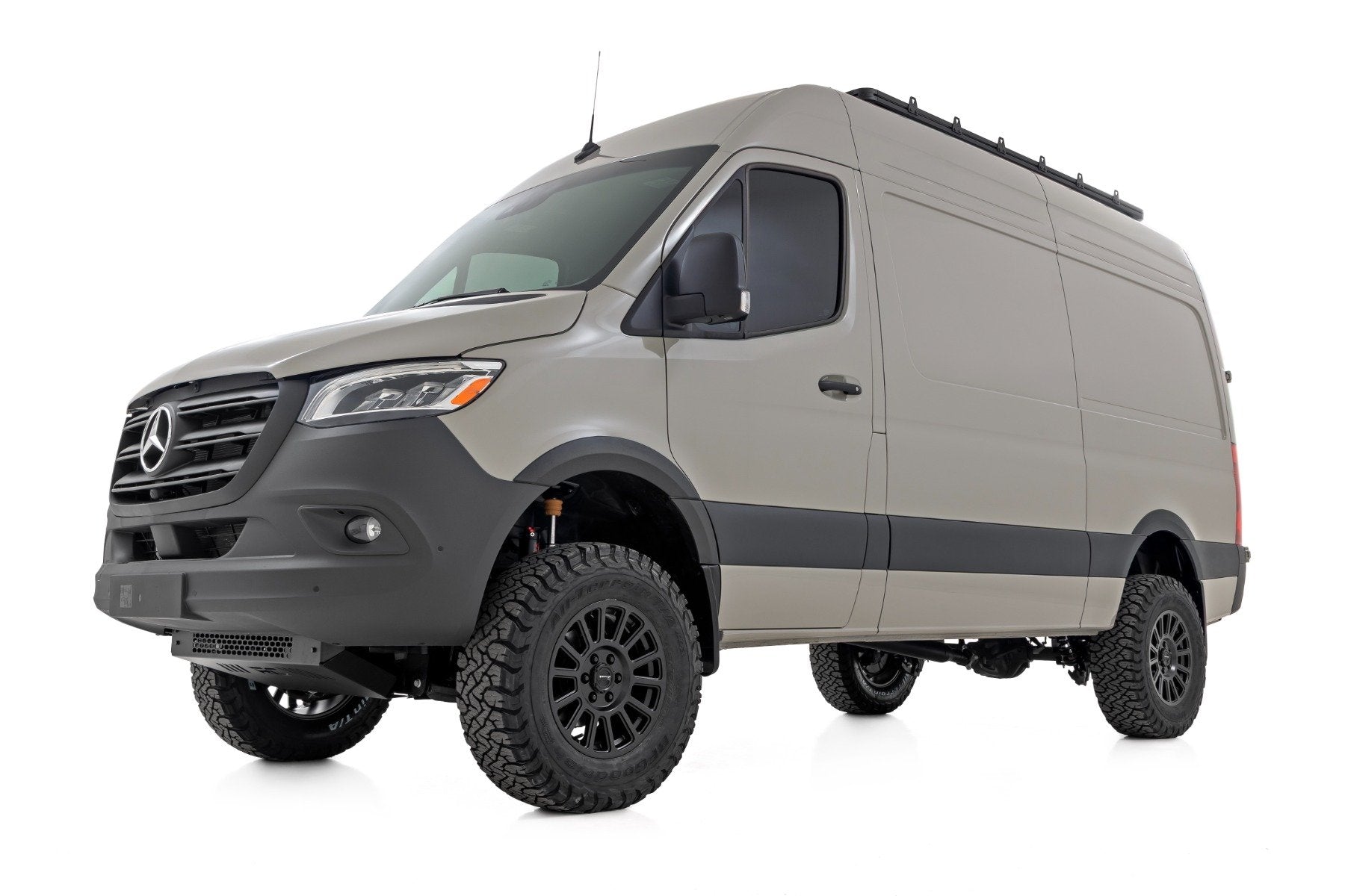 Rough Country Skid Plate | 2" Cradle Drop | Mercedes-Benz Sprinter 3500 (19-22)/Sprinter 3500XD (19-25) 85003