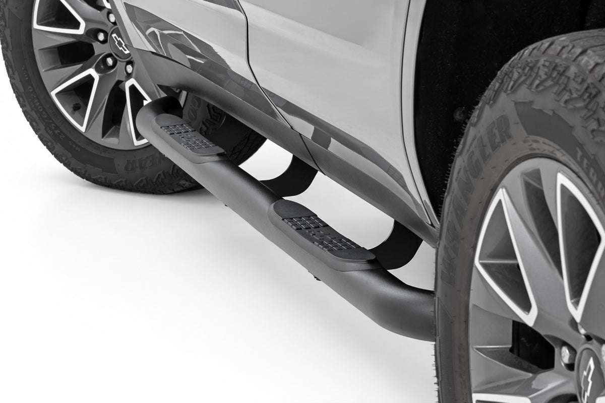 Rough Country Nerf Steps | 3-Inch Tube | Chevy/GMC Tahoe/Yukon (21-26) 43013