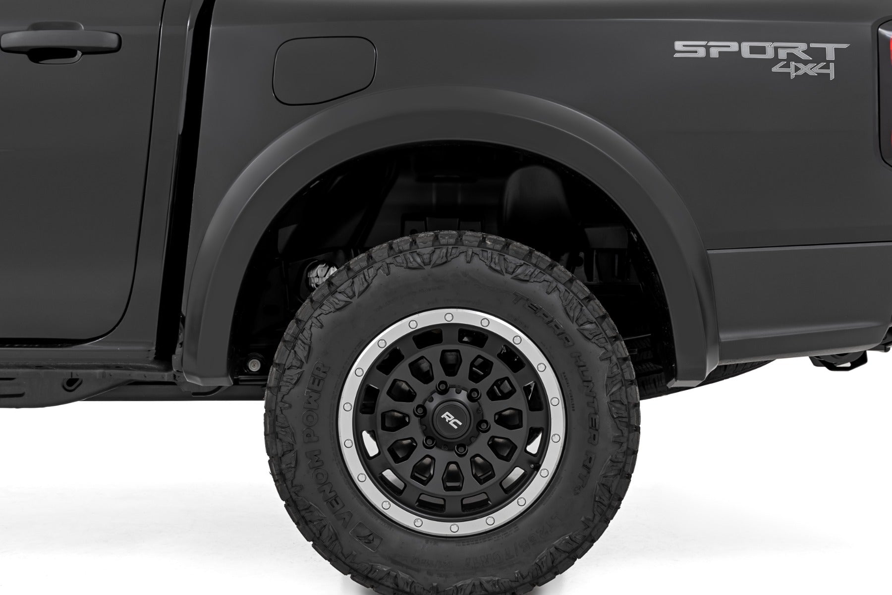 Rough Country Fender Flares Sport YZ Oxford White for Ford Ranger 2024 S-F12401-YZ
