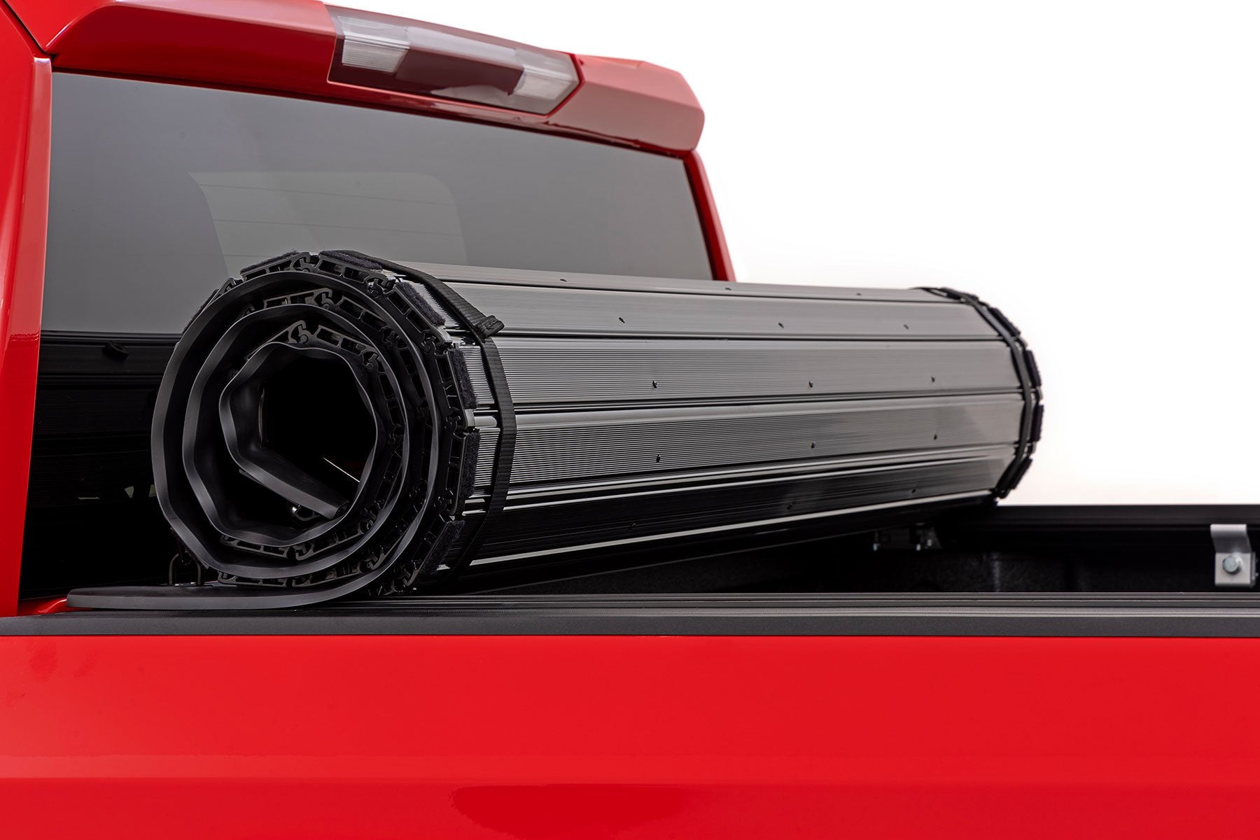 Rough Country Hard Roll Up Bed Cover | 6'7" Bed | Chevy/GMC Silverado/Sierra 1500 (19-26) 50210650