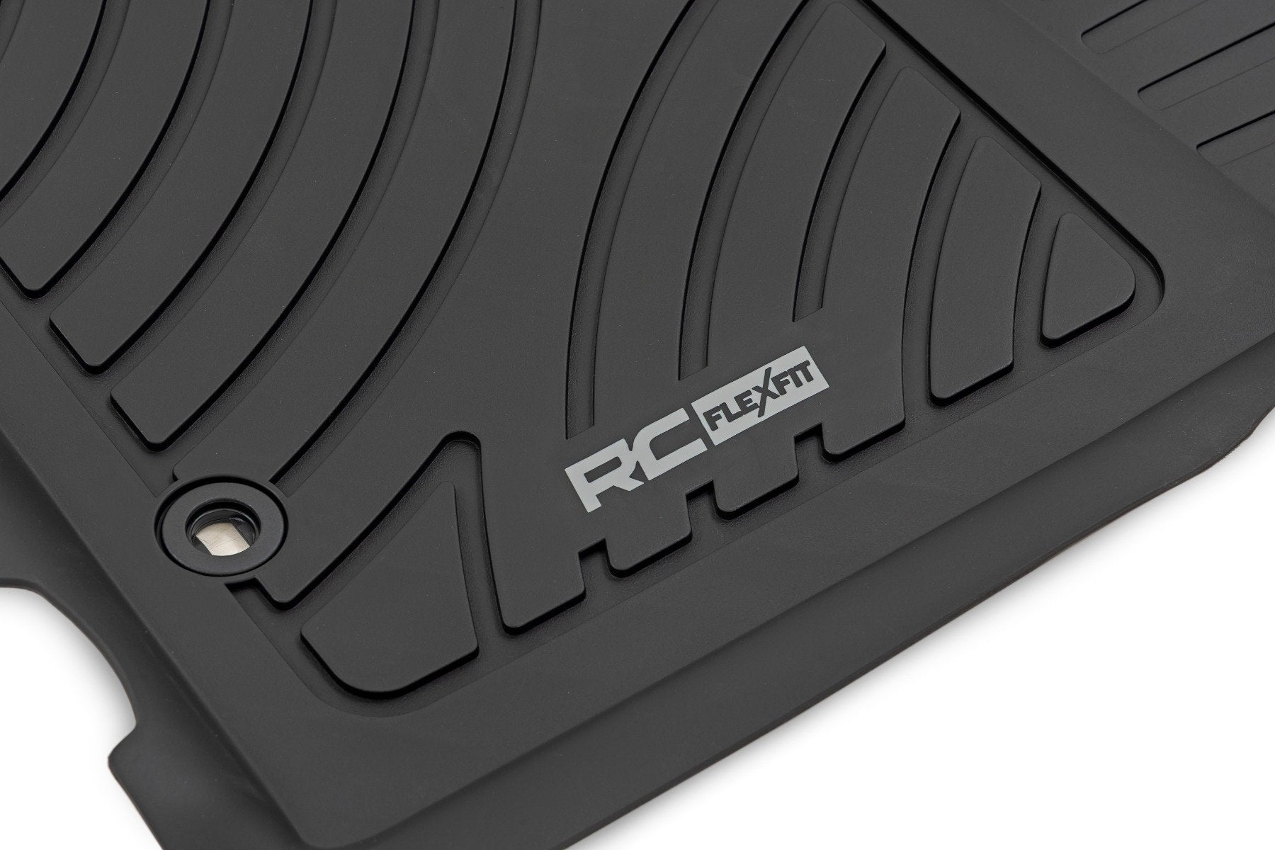 Rough Country Flex-Fit Floor Mats | Front and Rear | for Toyota Tacoma 2WD/4WD (2012-2015) FF-71213