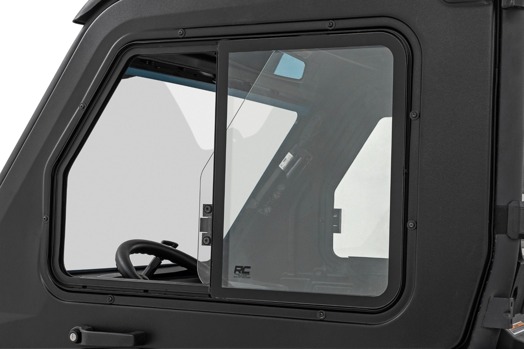 Rough Country UTV Side Doors For Can-Am Defender 2 Seat HD 5/HD 7/HD 8/HD 9/HD 97100