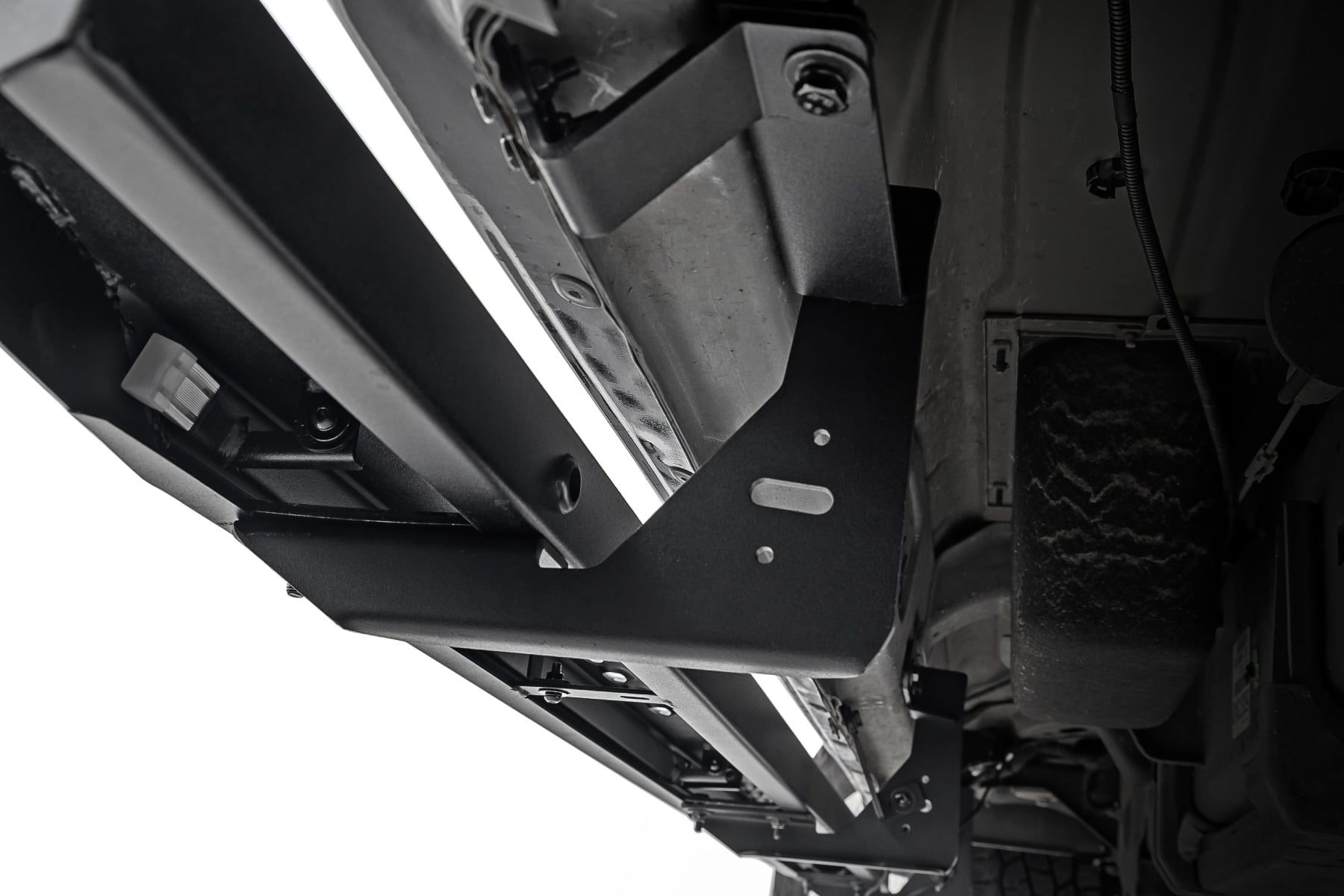 Rough Country AC2 Running Boards Amb/White Crew Cab for Ram 1500 19-26/TRX 21-24 57006