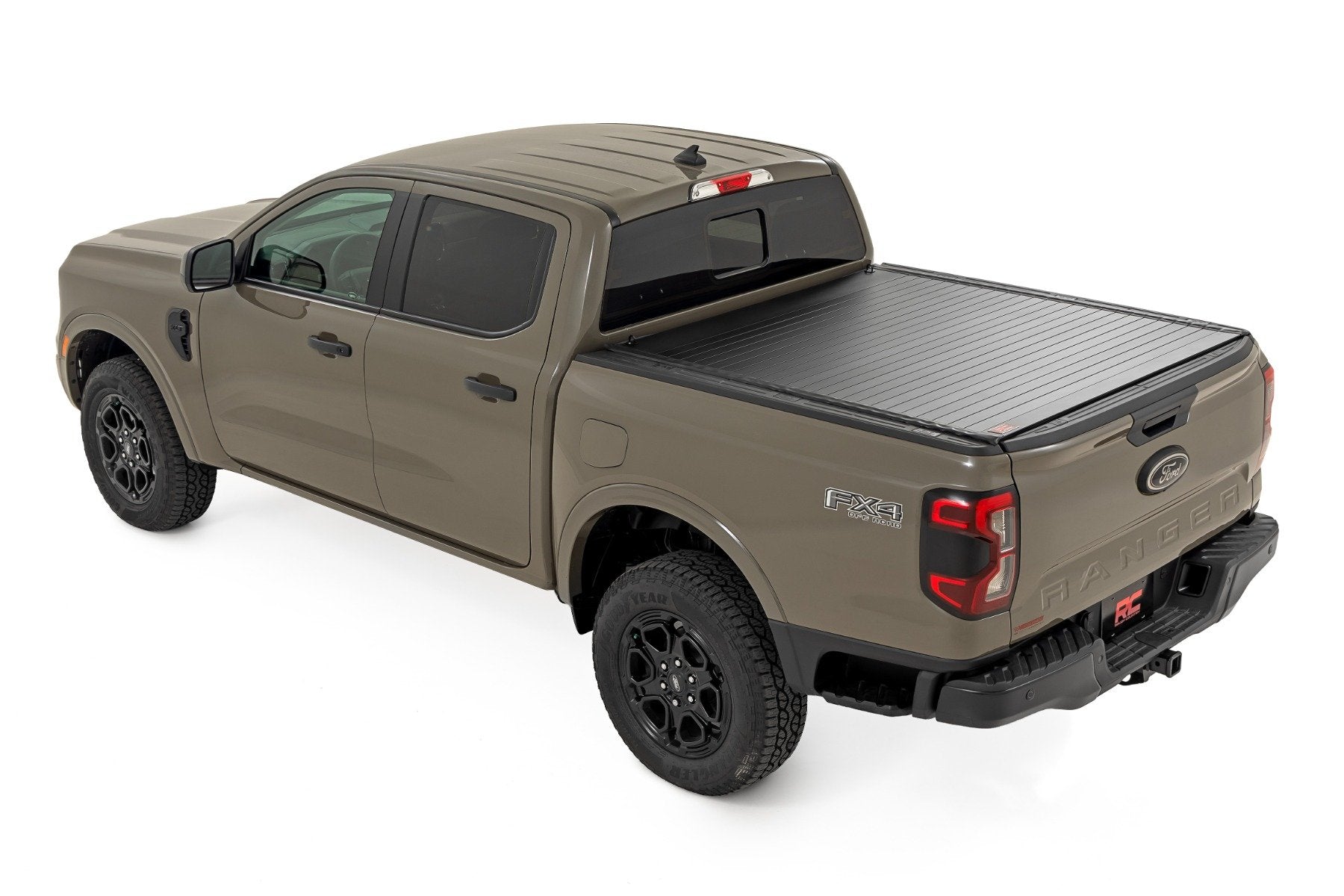 Rough Country Hard Roll Up Bed Cover | 5' Bed | for Ford Ranger 24-25 50210520