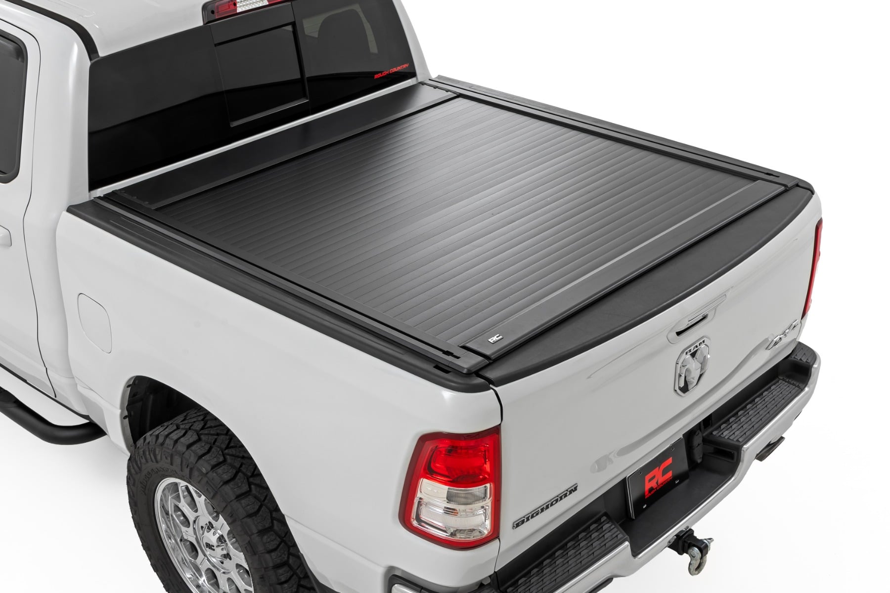 Rough Country Manual Bed Cover | 5'7" Bed | for Ram 1500 19-26/TRX 21-24 53307550