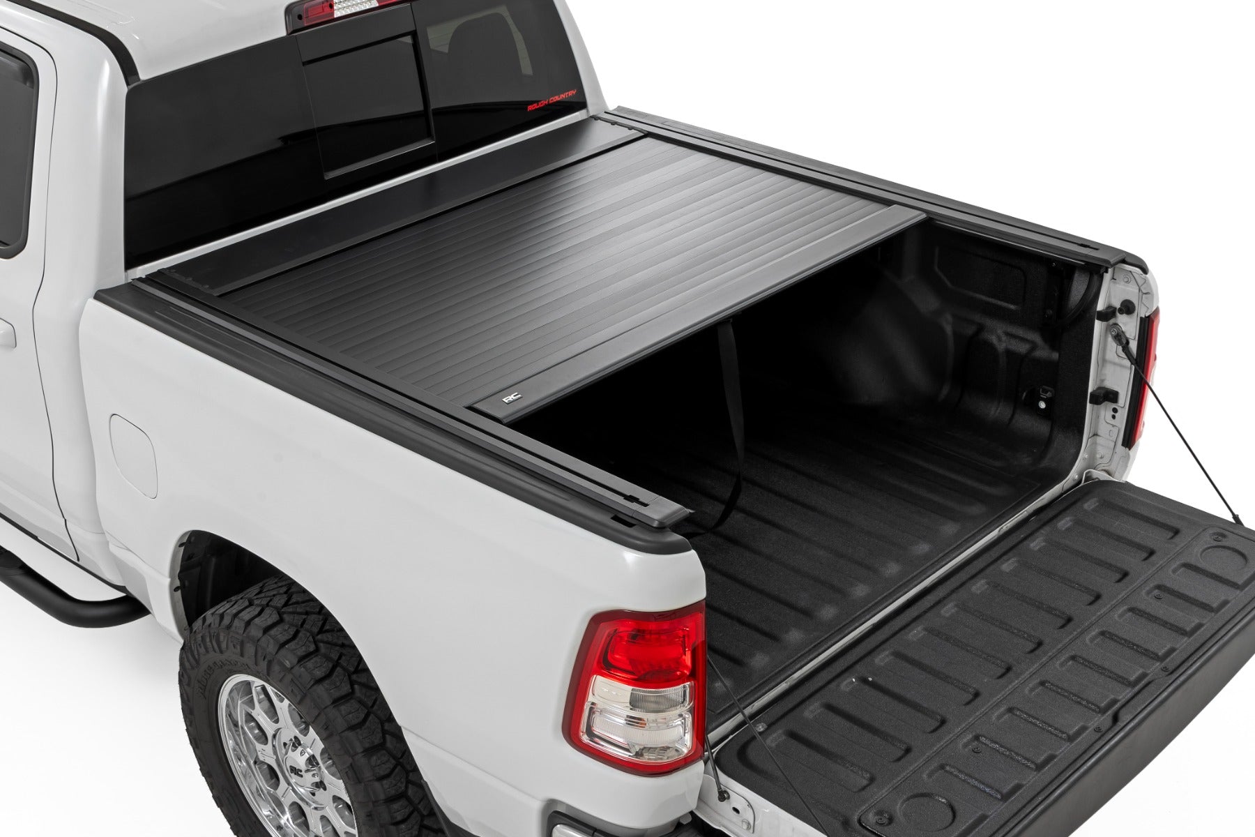 Rough Country Manual Bed Cover | 5'7" Bed | for Ram 1500 19-26/TRX 21-24 53307550