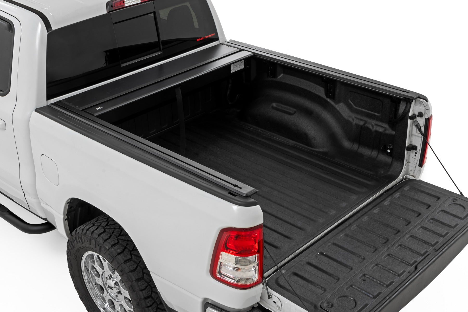 Rough Country Manual Bed Cover | 5'7" Bed | for Ram 1500 19-26/TRX 21-24 53307550