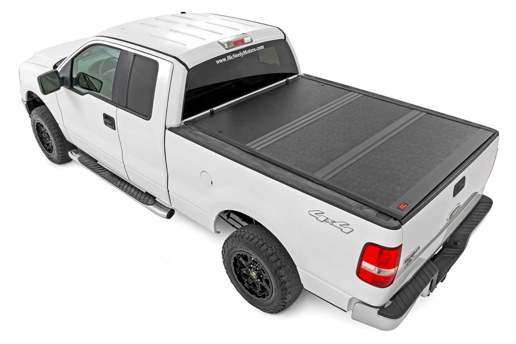 Rough Country Hard Low Profile Bed Cover | 6'7" Bed | for Ford F-150 04-14 47214650B
