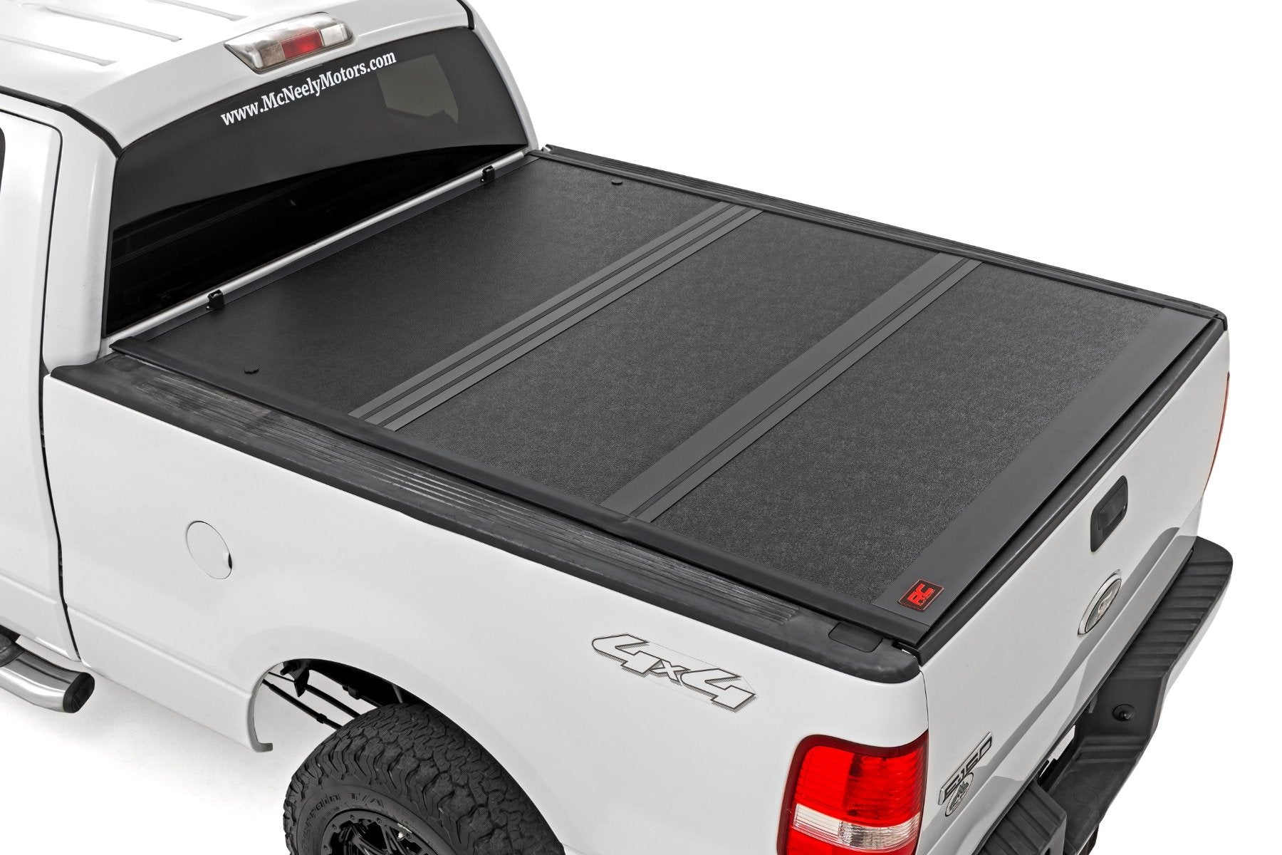 Rough Country Hard Low Profile Bed Cover | 6'7" Bed | for Ford F-150 04-14 47214650B