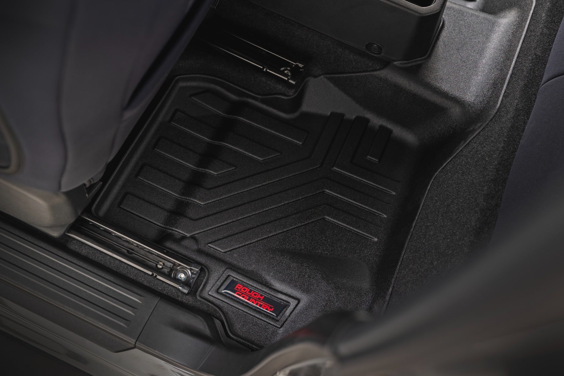 Rough Country Sure-Fit Floor Mats Front & Rear for Suzuki Jimny 3-Door 2018-2026 SM01013