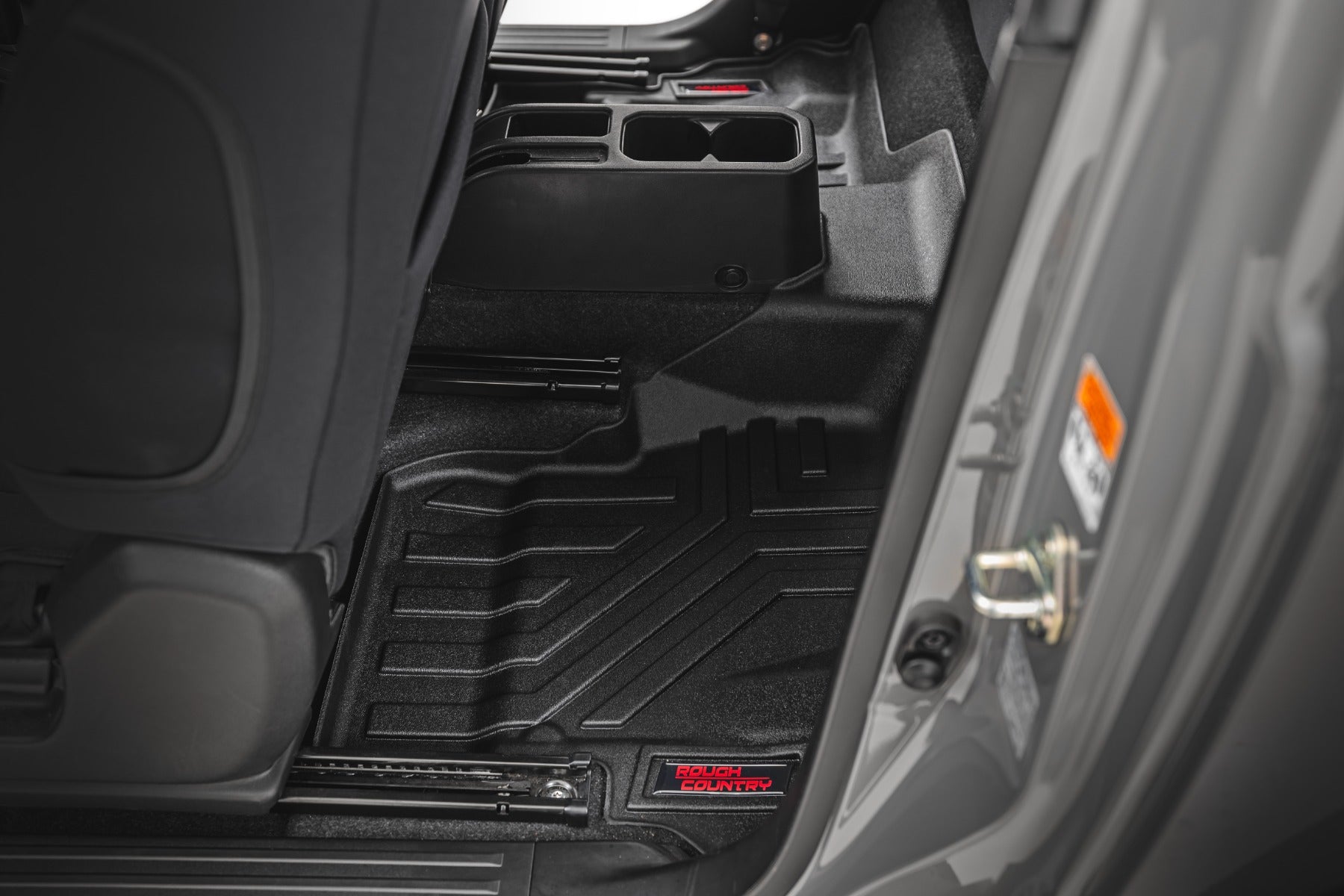 Rough Country Sure-Fit Floor Mats Front & Rear for Suzuki Jimny 3-Door 2018-2026 SM01013