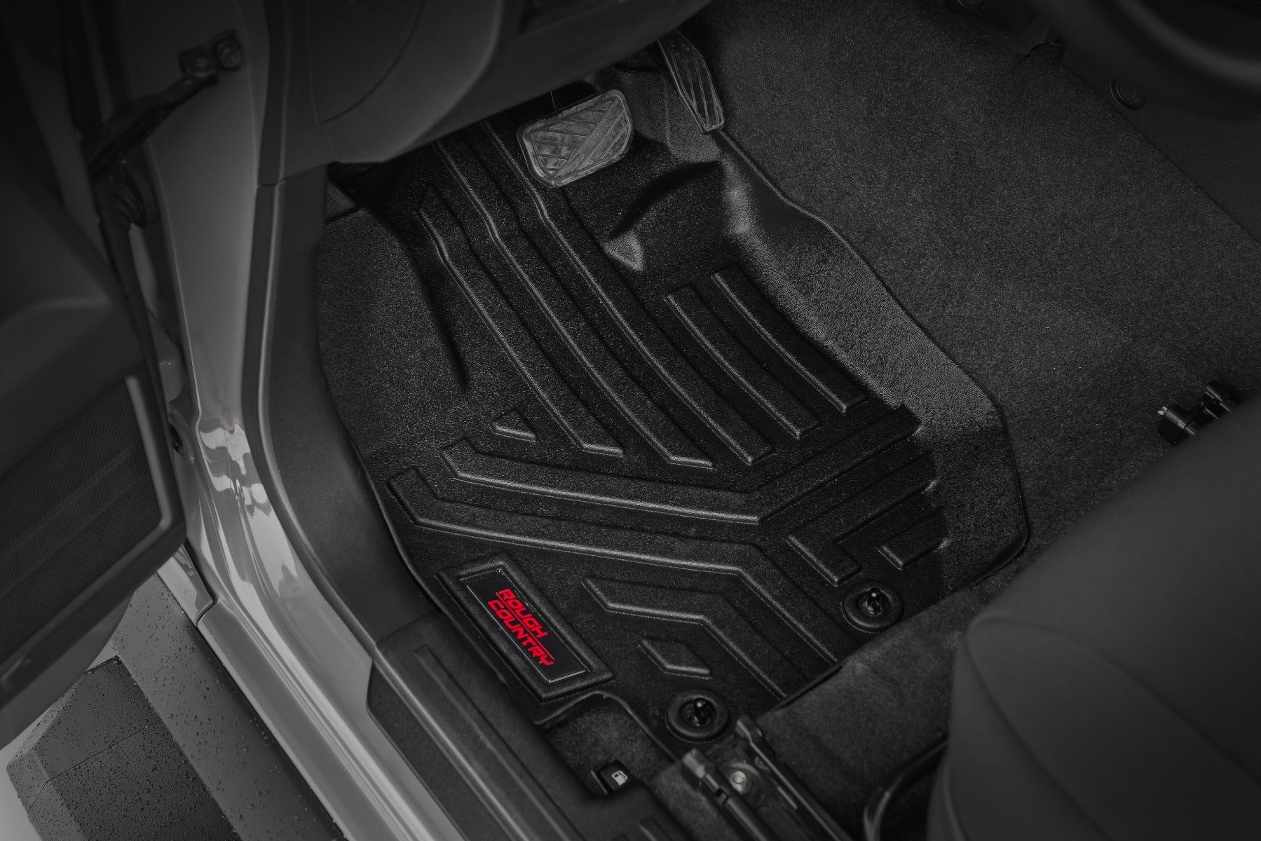 Rough Country Sure-Fit Floor Mats | Front | for Suzuki Jimny 3-Door (2018-2026) SM0101