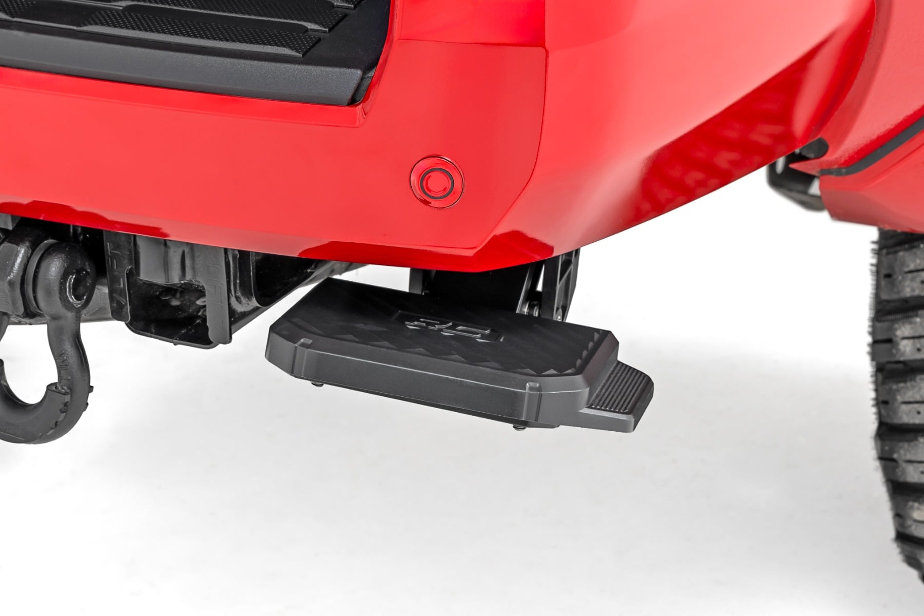 Rough Country Retractable Bed Step | Manual Pull | for Toyota Tacoma 2WD/4WD (2024-2026) PW052240A