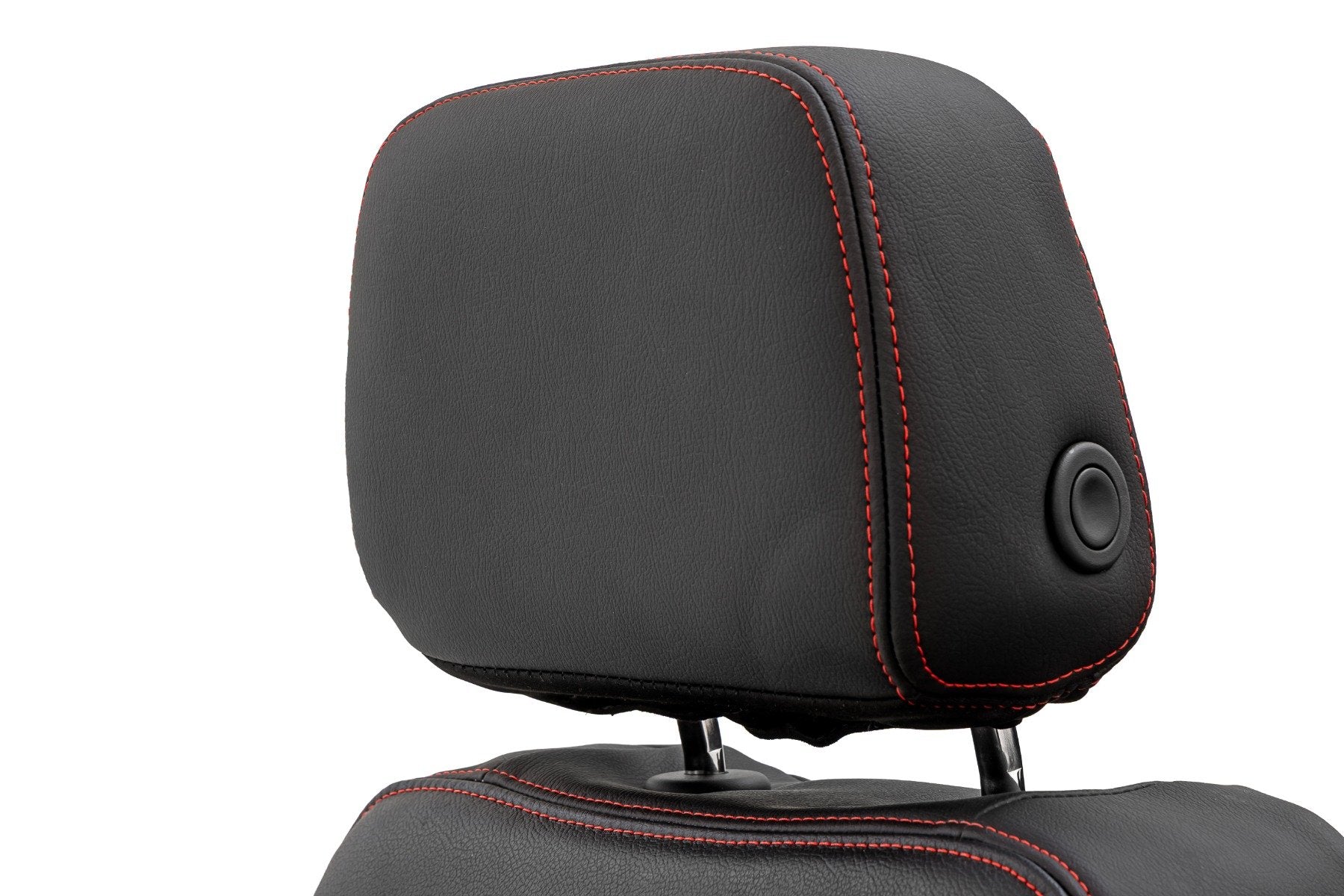 Rough Country Leather Seat Covers | FR Bucket | RR 60/40 | Chevy/GMC Sierra 1500 (19-26)/Silverado 1500 (19-26) 91071L