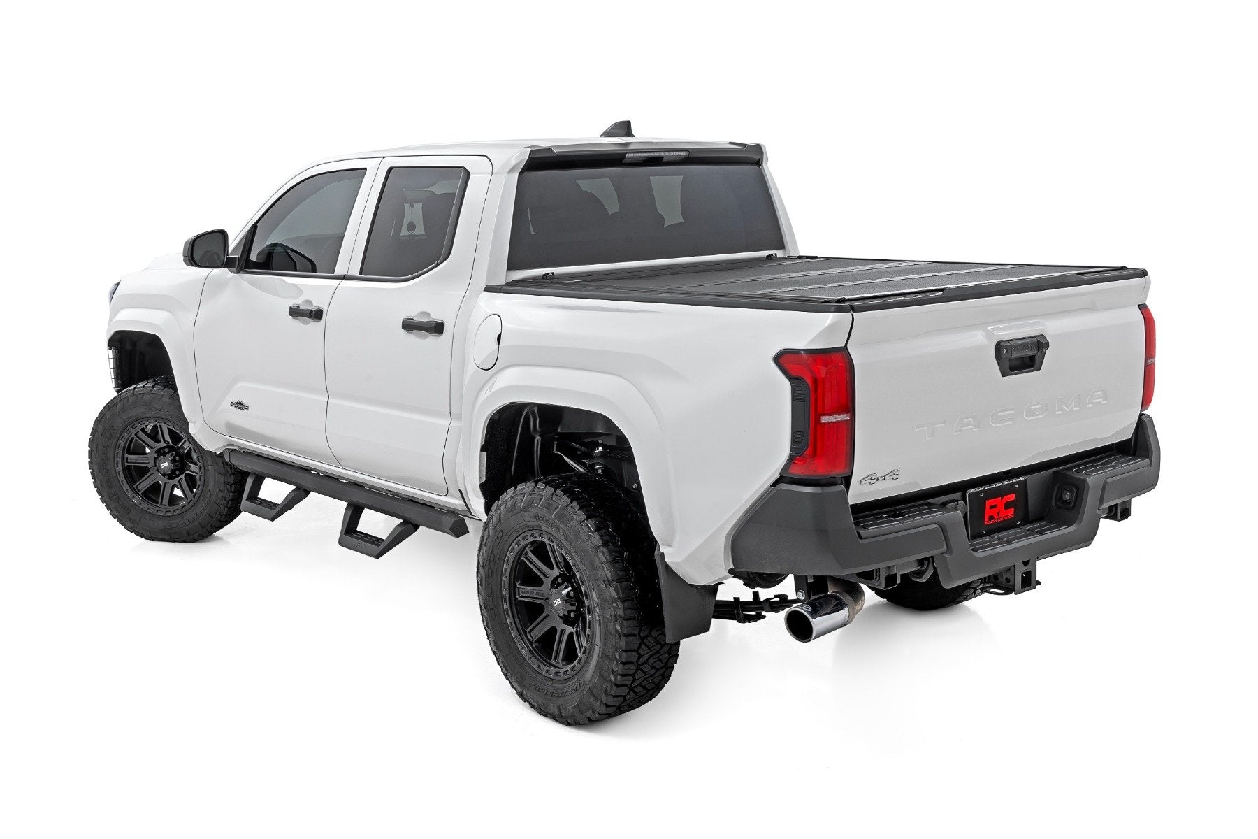 Rough Country SRX2 Adjustable Aluminum Steps | Double Cab for Toyota Tacoma 2024 73004