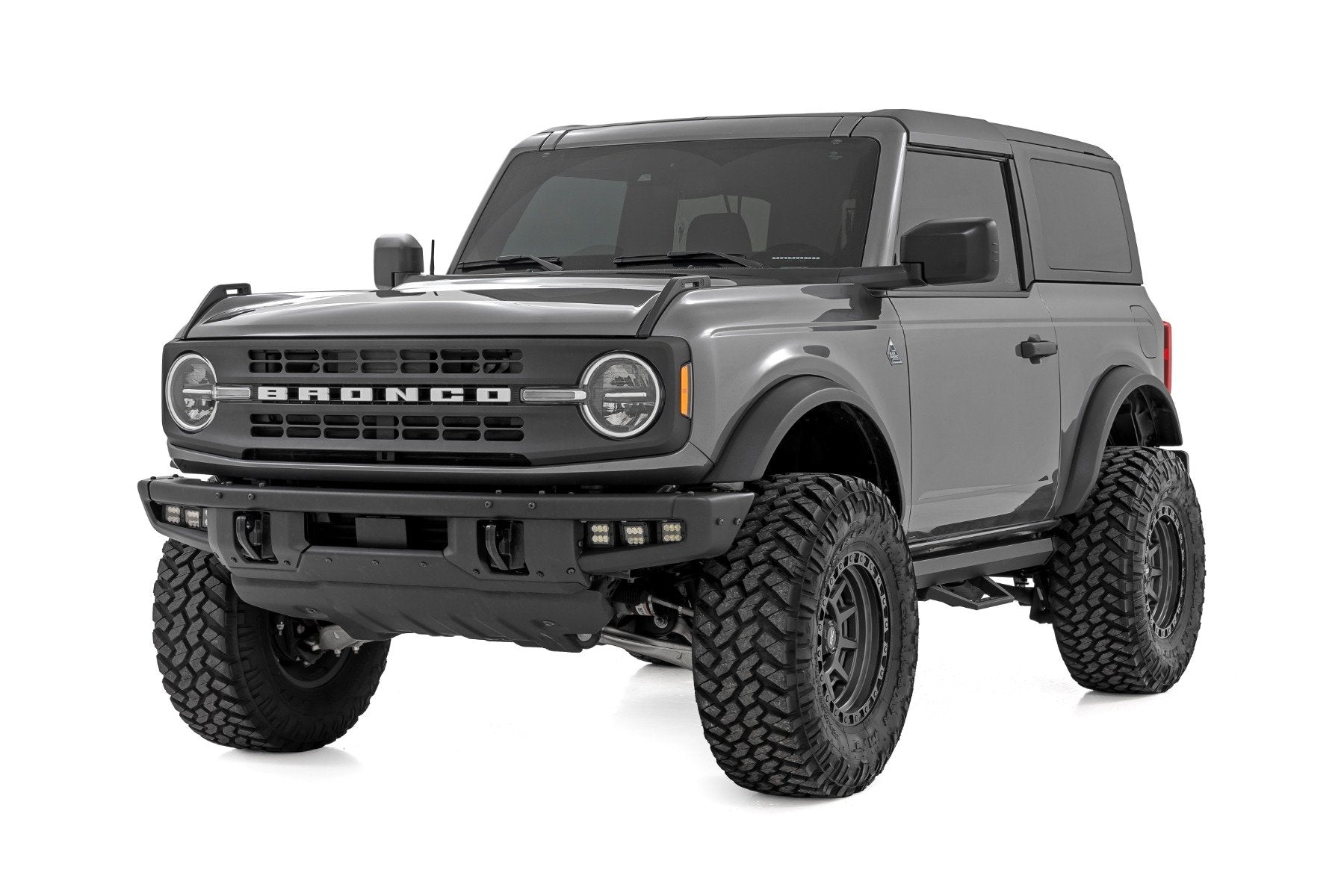 Rough Country SRL2 Adjustable Aluminum Step | 2 Door | for Ford Bronco 4WD 21-24 -3