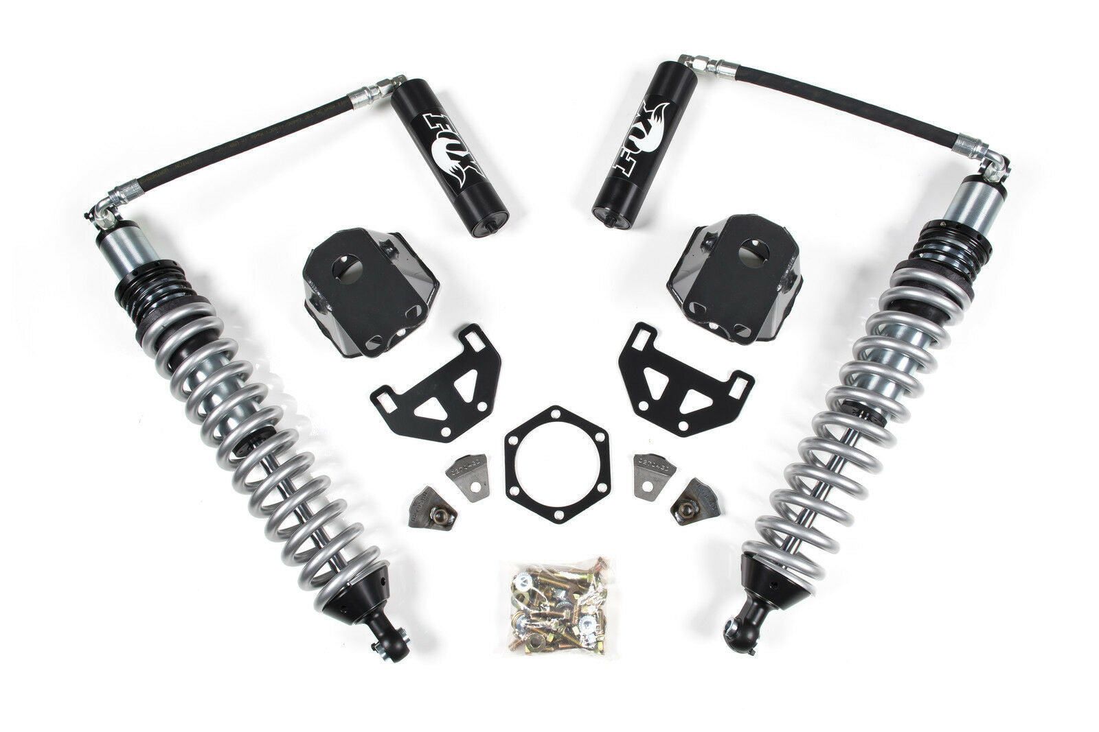 for Dodge Ram 2500 3500 BDS Fox 2.5 Remote Reservior 6" Coilover Upgrade 03-13