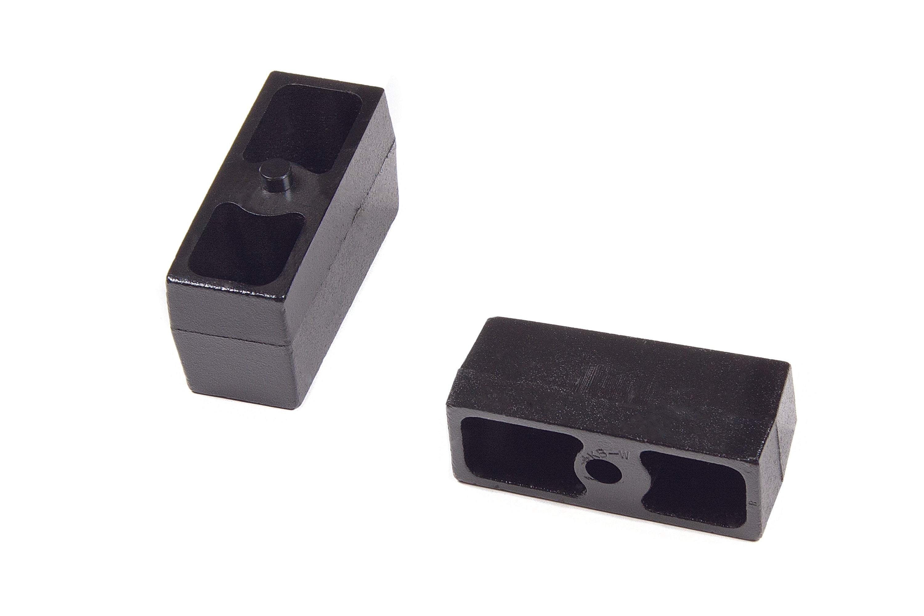 Rear Lift Blocks - 5/8 in Pin - Cast Iron | 2 Inch Lift | Universal Fitment -1