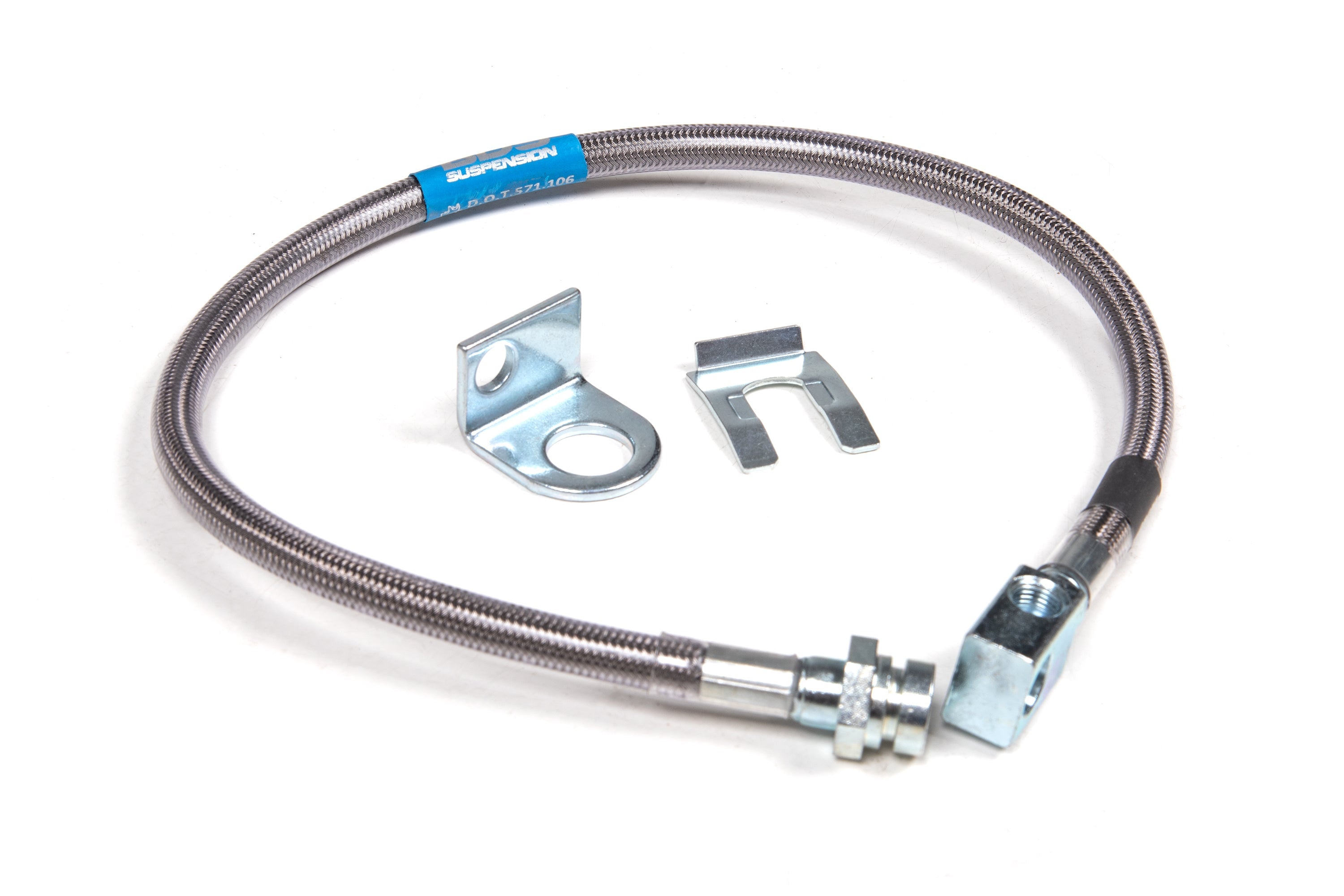 Rear Brake Line | Stainless Steel | Fits 4-6.5 Inch Lift | Jeep Wrangler YJ (87-95) -1