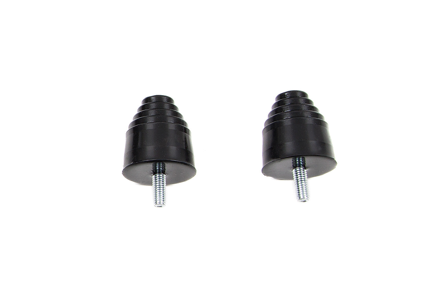 Pyramid Bump Stops | Pair | Black -1