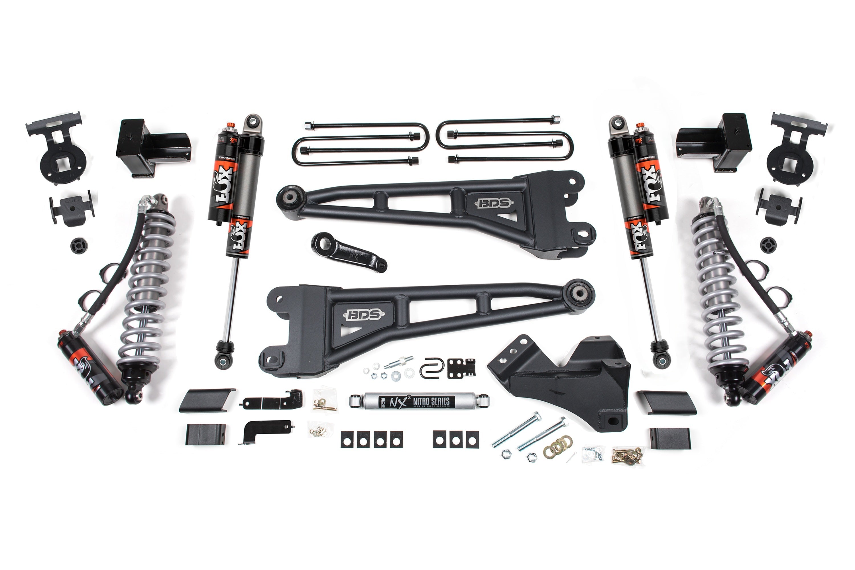 5 Inch Lift Kit w/ Radius Arm | FOX 2.5 Coil-Over Conversion - Performance Elite | Ford F250/F350 Super Duty (23-25) 4WD | Diesel -3
