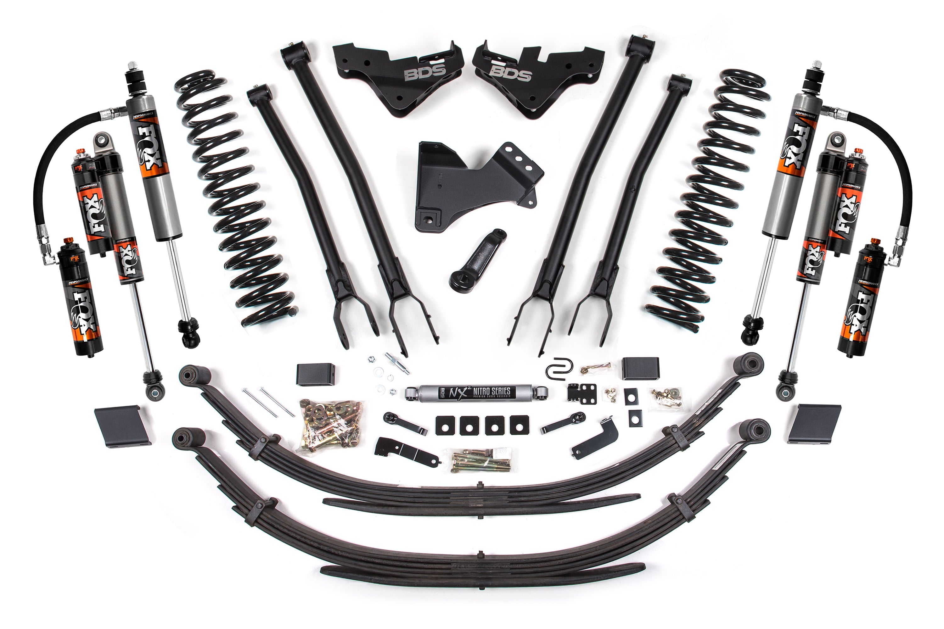5 Inch Lift Kit w/ 4-Link | Ford F250/F350 Super Duty (23-25) 4WD | Diesel -6