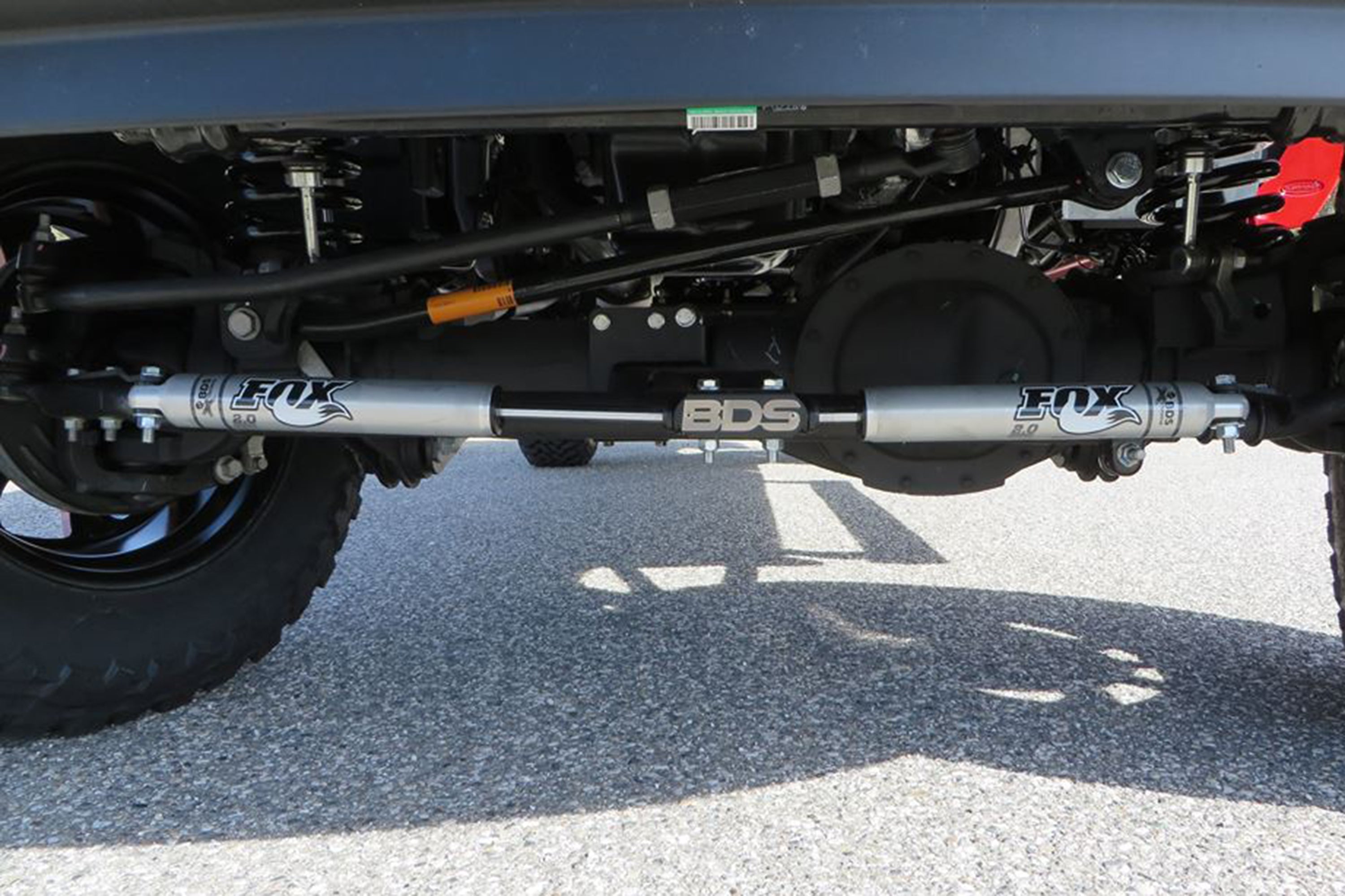 Dual Steering Stabilizer Kit w/ FOX 2.0 Performance Shocks | T-Style Steering | Ram 2500 (14-18) and 3500 (13-18) 4WD -2