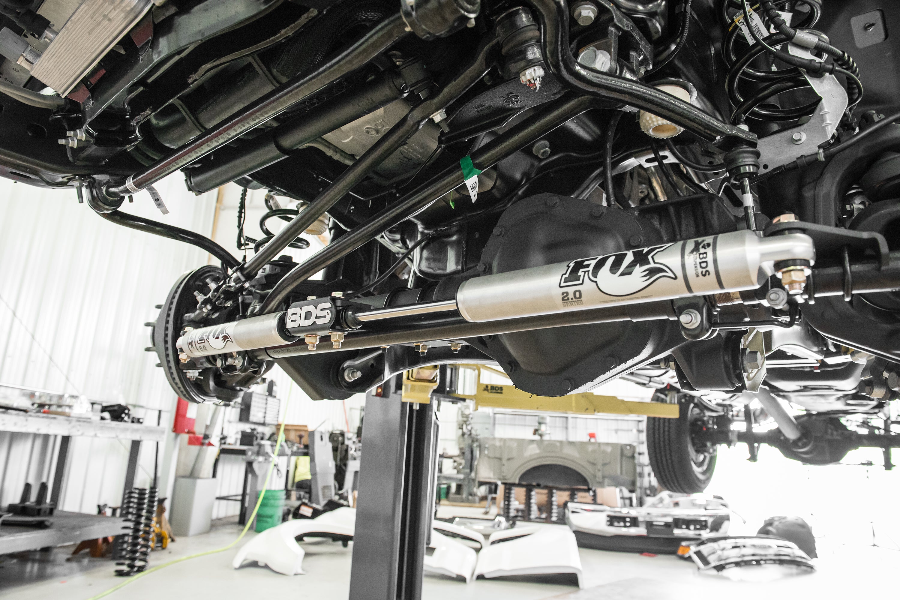 Dual Steering Stabilizer Kit w/ FOX 2.0 Performance Shocks | Fits 2.5-9 Inch Lift | Ford F250/F350 Super Duty (05-25) 4WD -3