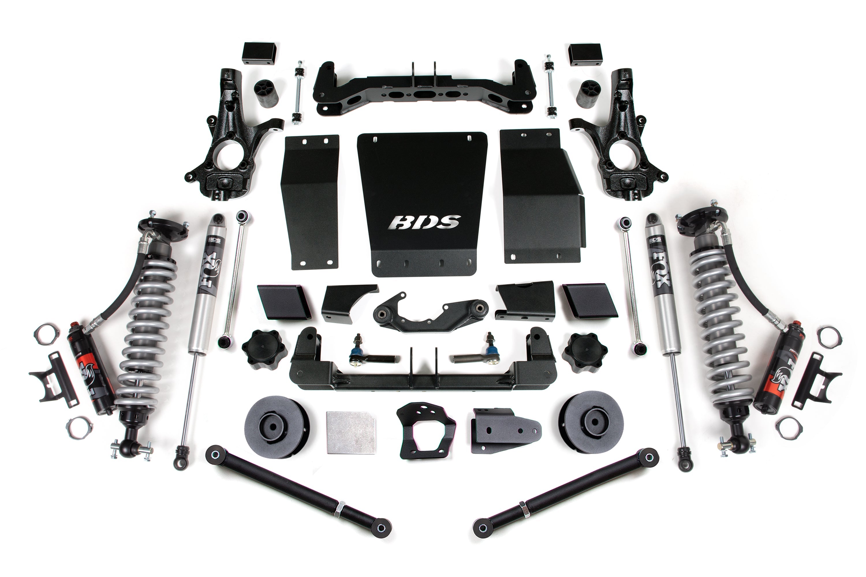 4 Inch Lift Kit | FOX 2.5 Performance Elite Coil-Over | Chevy/GMC Suburban, Tahoe, Yukon/XL 1500 (15-19) 4WD -1