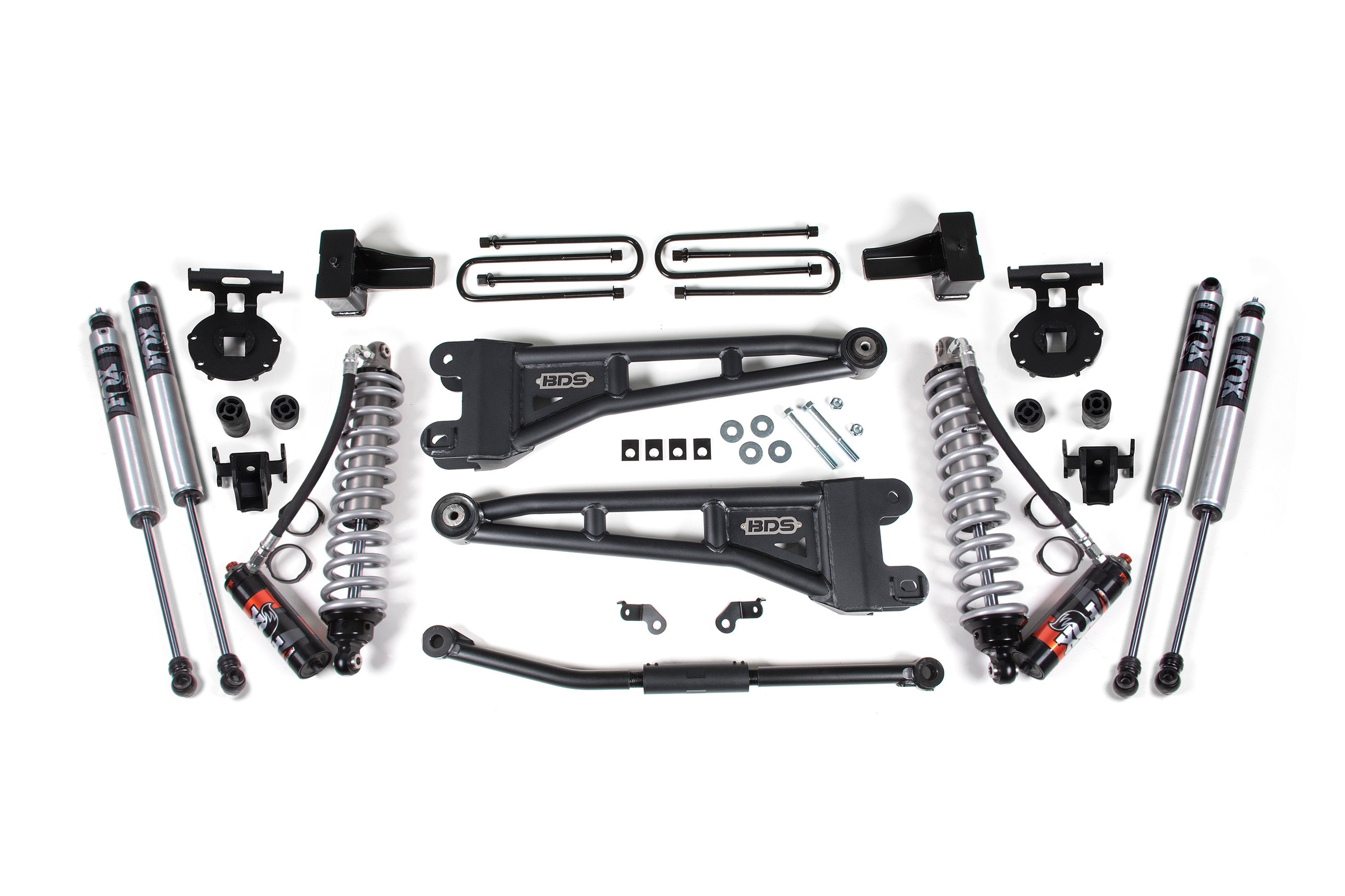2.5 Inch Lift Kit w/ Radius Arm | FOX 2.5 Performance Elite Coil-Over Conversion | Ford F250/F350 Super Duty (11-16) 4WD | Diesel -2