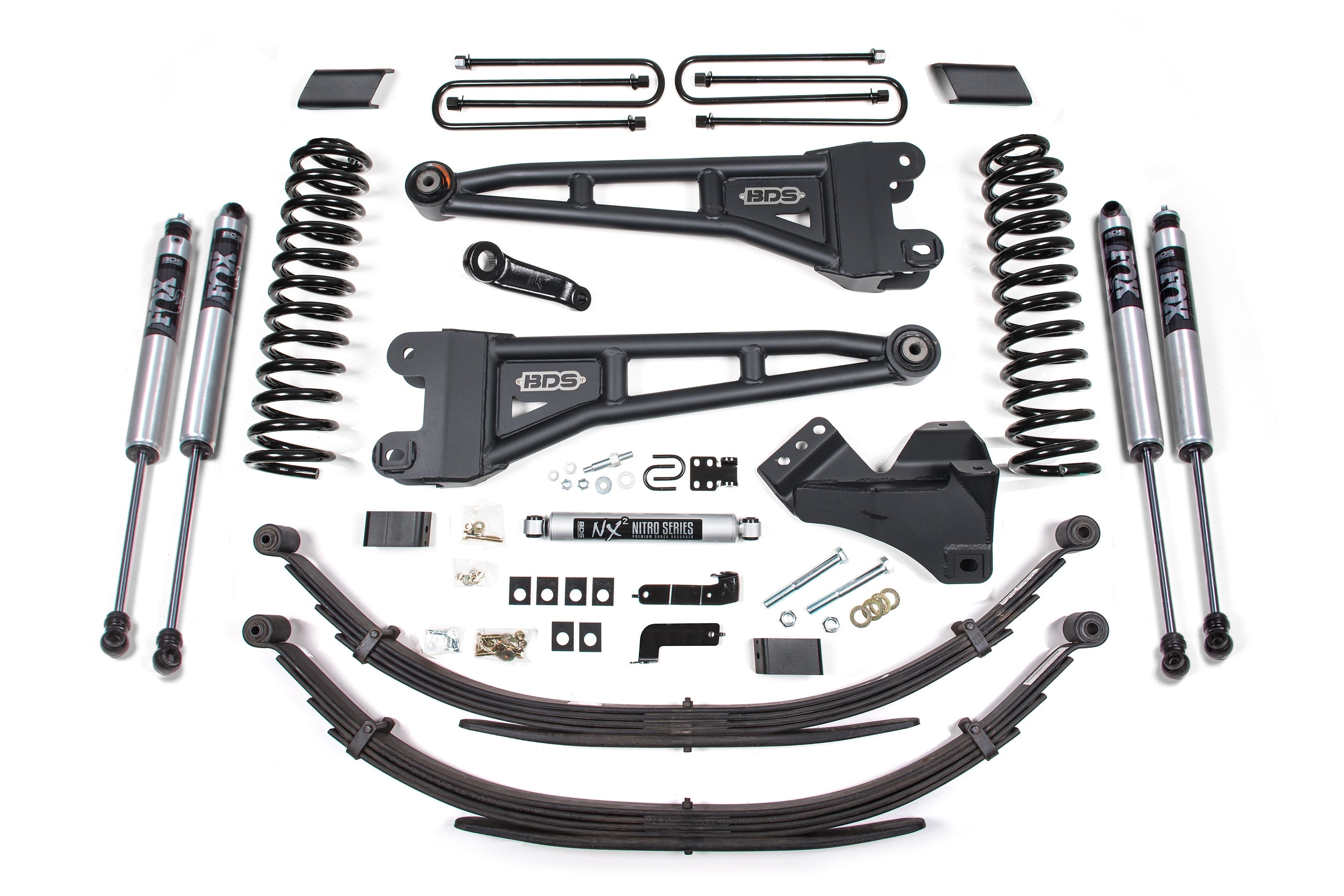4 Inch Lift Kit w/ Radius Arm | Ford F250/F350 Super Duty (17-19) 4WD | Diesel -1