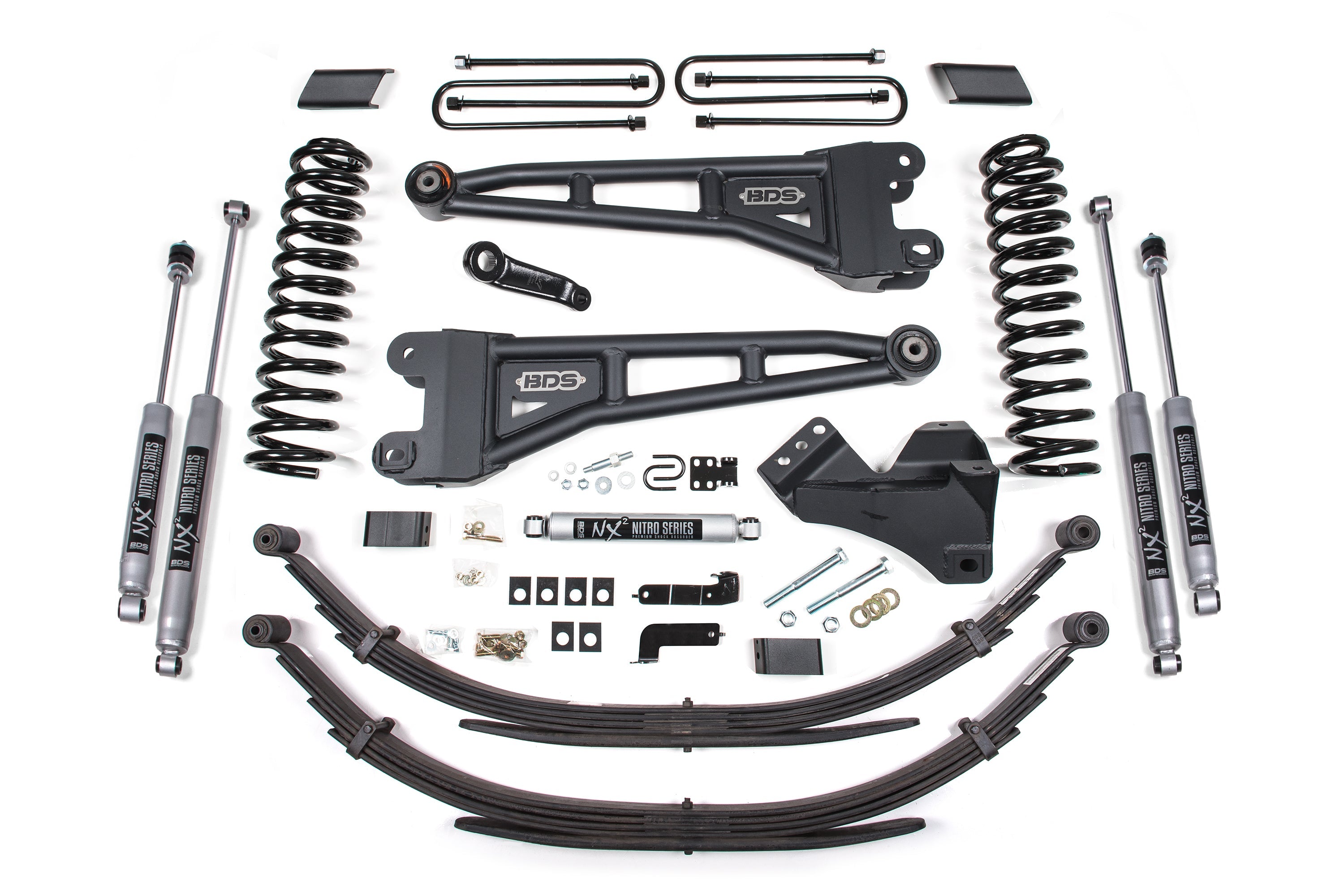 4 Inch Lift Kit w/ Radius Arm | Ford F250/F350 Super Duty (17-19) 4WD | Diesel -2
