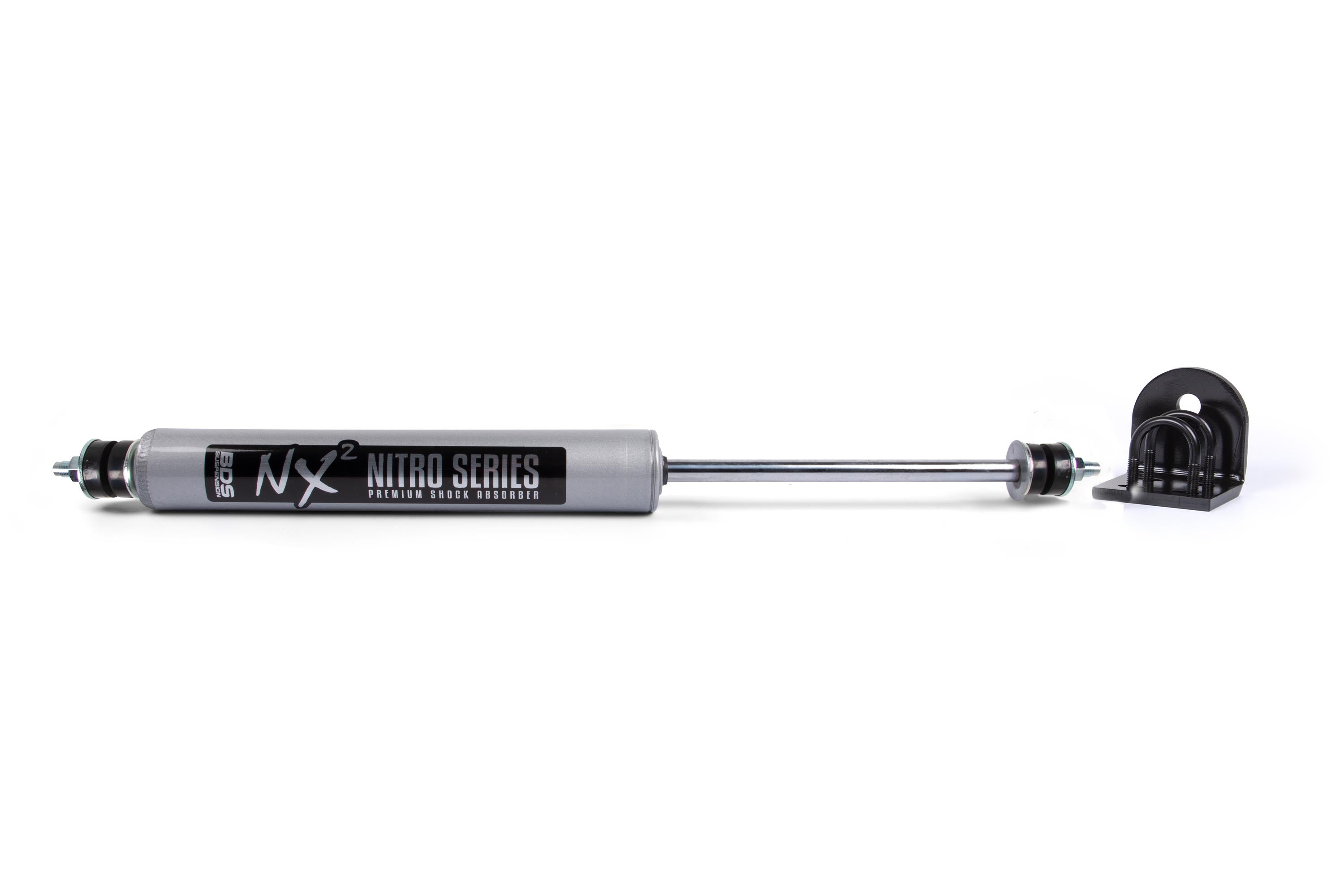 Single Steering Stabilizer Kit w/ NX2 Shock | Ford F150/Bronco (80-96) 4WD | With Quad Shocks -1