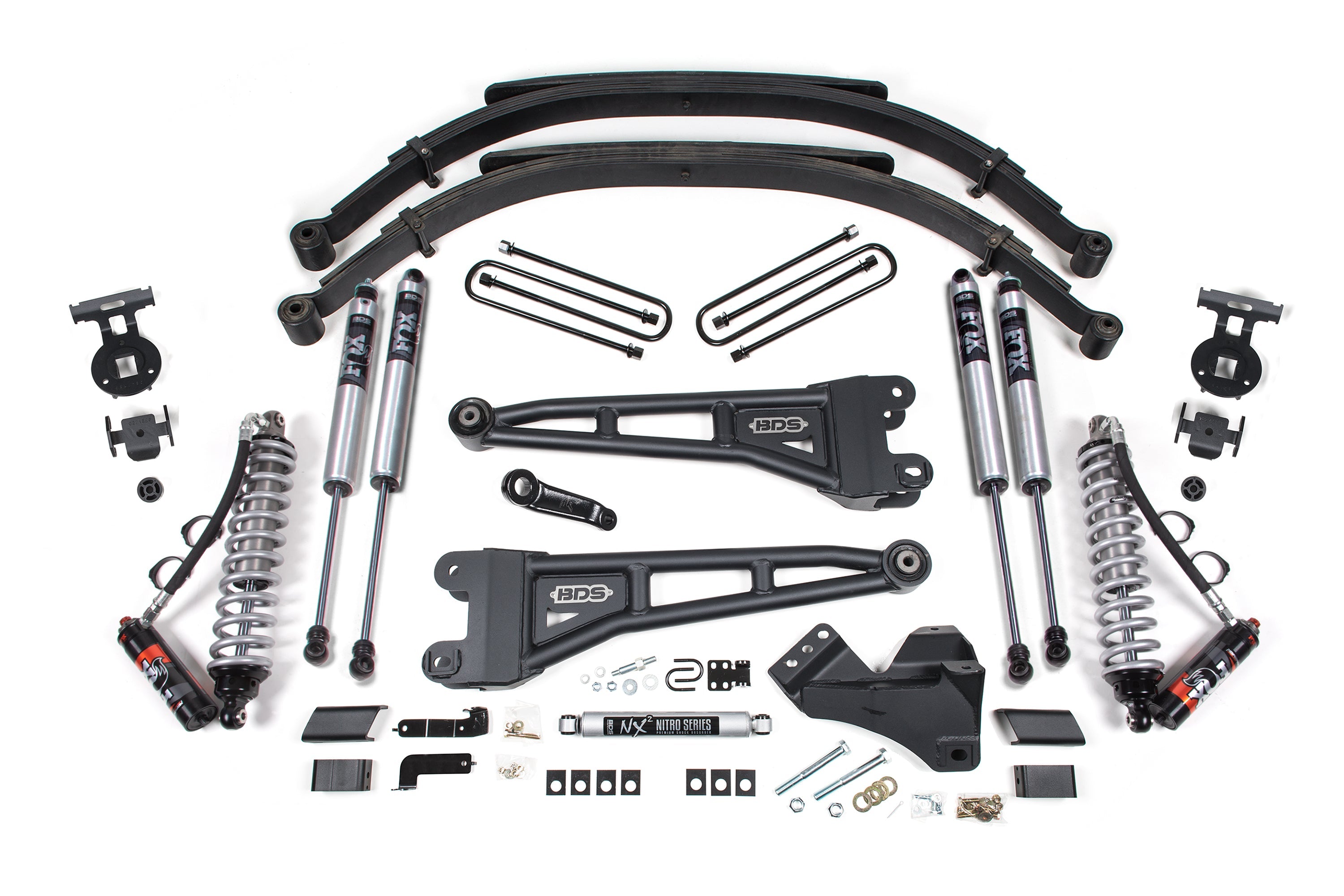 5 Inch Lift Kit w/ Radius Arm | FOX 2.5 Coil-Over Conversion - Performance Elite | Ford F250/F350 Super Duty (23-25) 4WD | Diesel -4