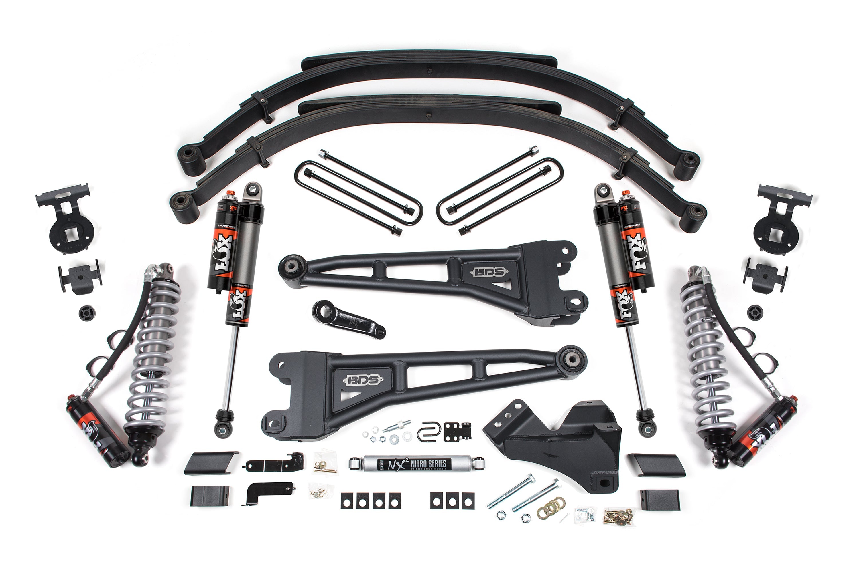 5 Inch Lift Kit w/ Radius Arm | FOX 2.5 Coil-Over Conversion - Performance Elite | Ford F250/F350 Super Duty (23-25) 4WD | Diesel -5