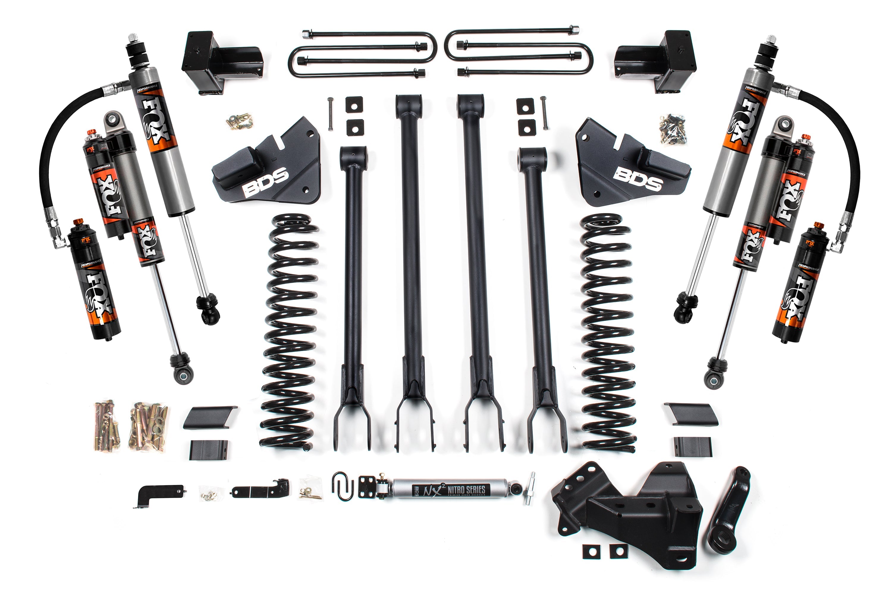 4 Inch Lift Kit | 4-Link Conversion | Ford F250/F350 Super Duty (17-19) 4WD | Diesel -4