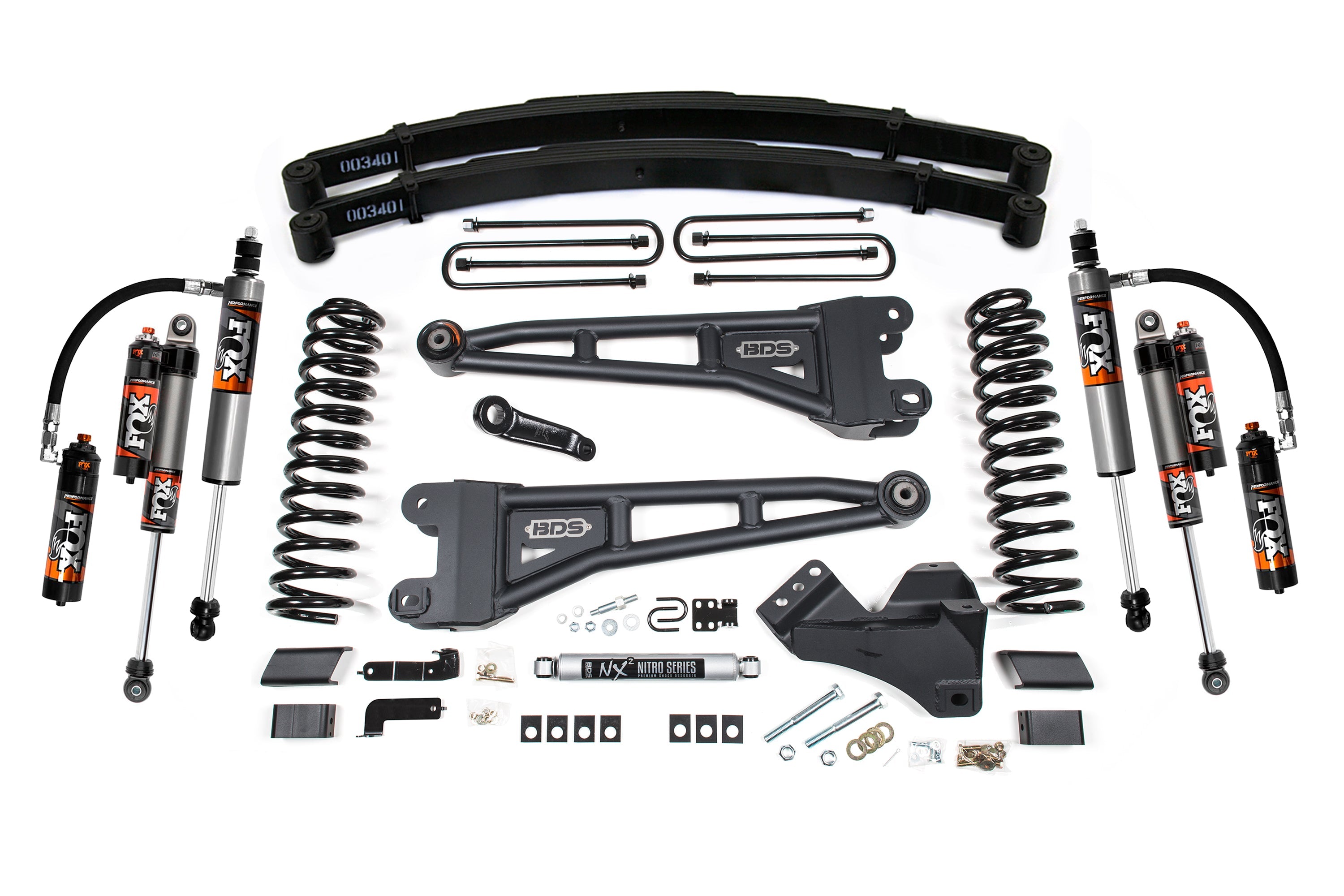 4 Inch Lift Kit w/ Radius Arm | Ford F250/F350 Super Duty (17-19) 4WD | Diesel -4