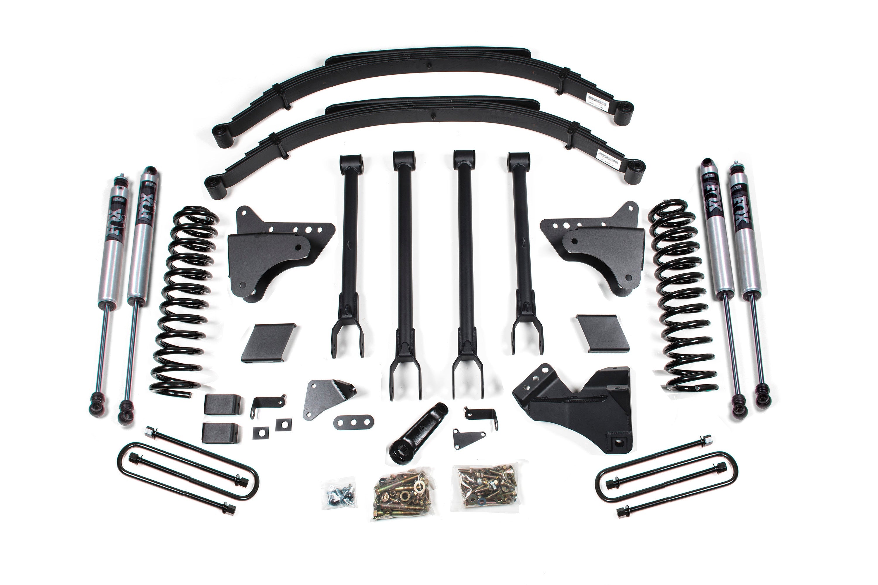 6 Inch Lift Kit w/ 4-Link | Ford F250/F350 Super Duty (05-07) 4WD | Gas -4