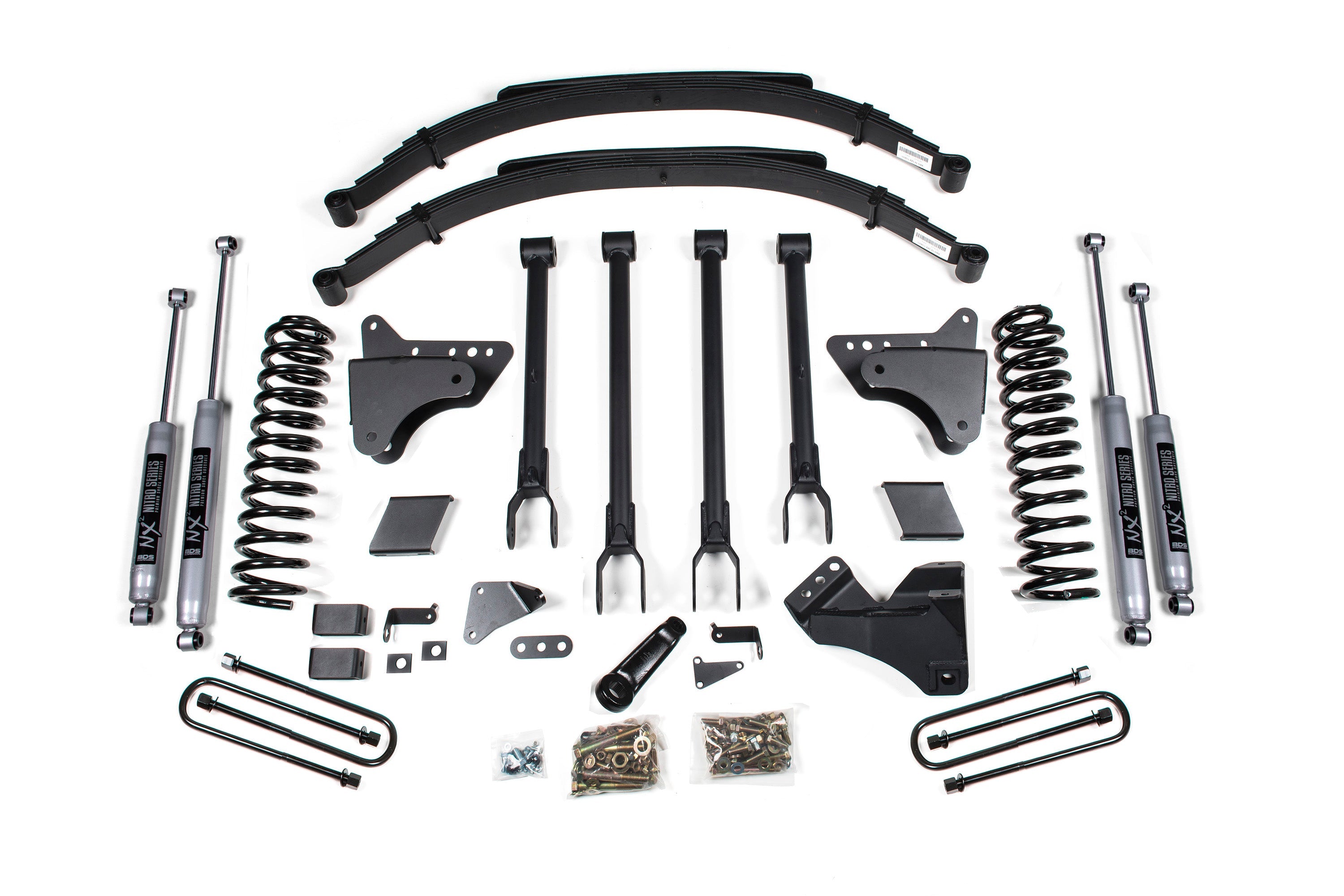 6 Inch Lift Kit w/ 4-Link | Ford F250/F350 Super Duty (05-07) 4WD | Gas -5