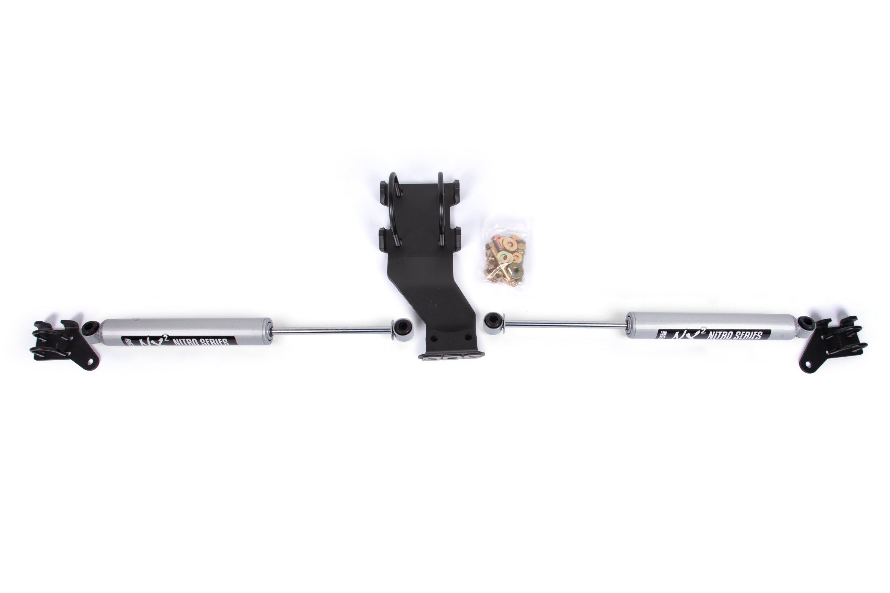 Dual Steering Stabilizer Kit w/ NX2 Shocks | Ford F250/F350 Super Duty (05-16) 4WD -4