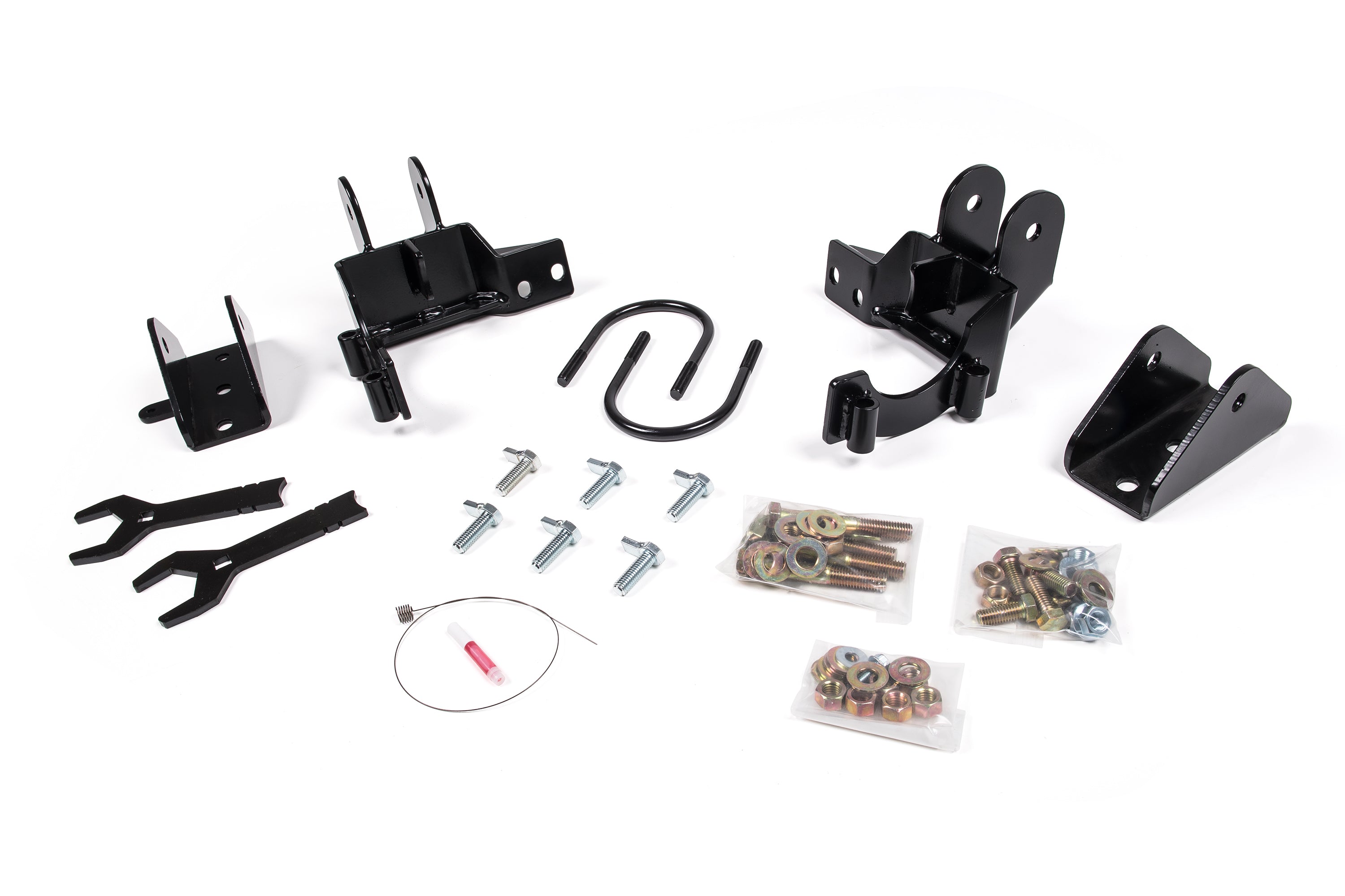 Recoil Traction Bar Mounting Kit | Chevy Silverado and GMC Sierra 2500HD / 3500HD (11-19) | SRW/DRW -1