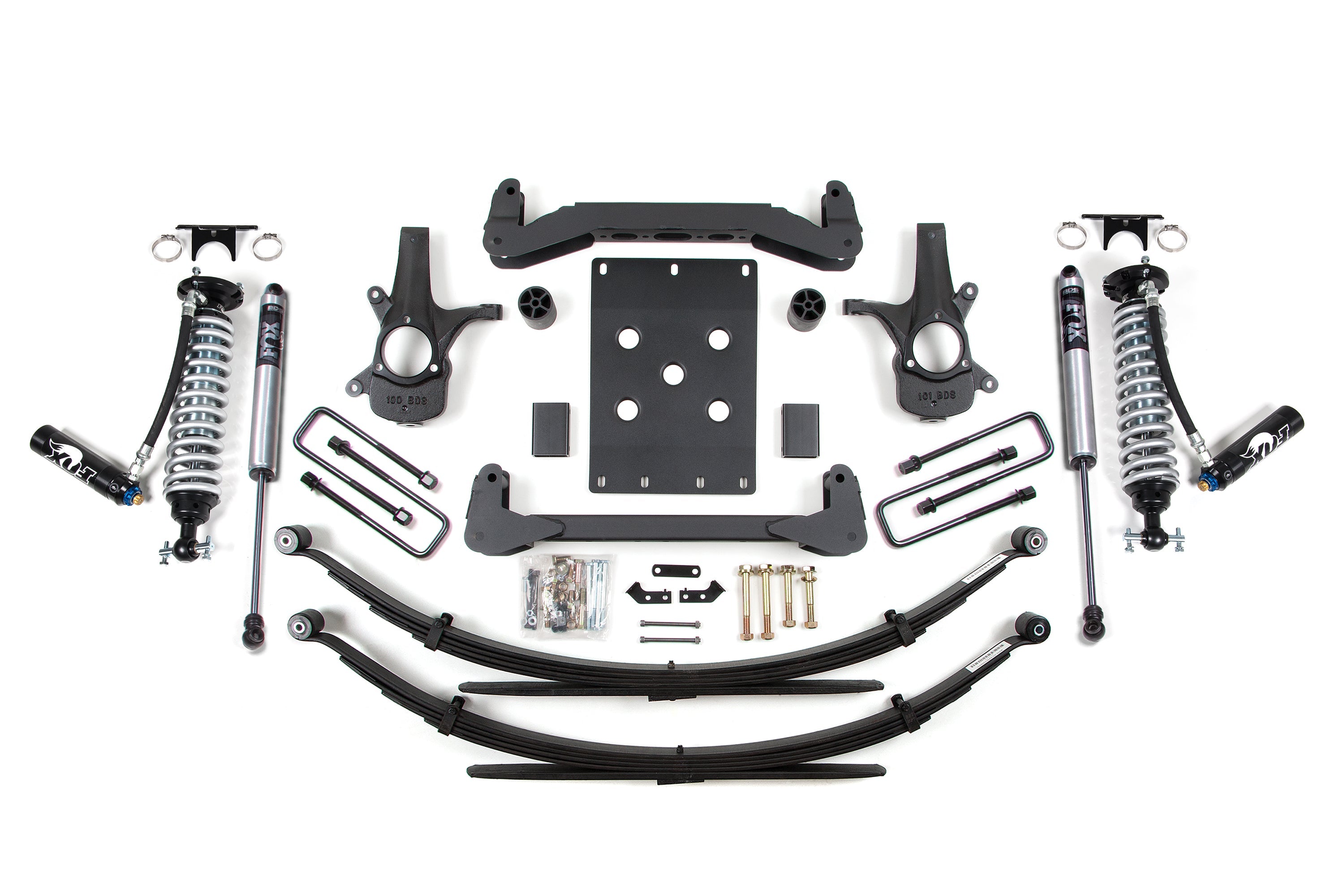 4 Inch Lift Kit | FOX 2.5 Coil-Over | Chevy Silverado or GMC Sierra 1500 (07-13) 2WD -3