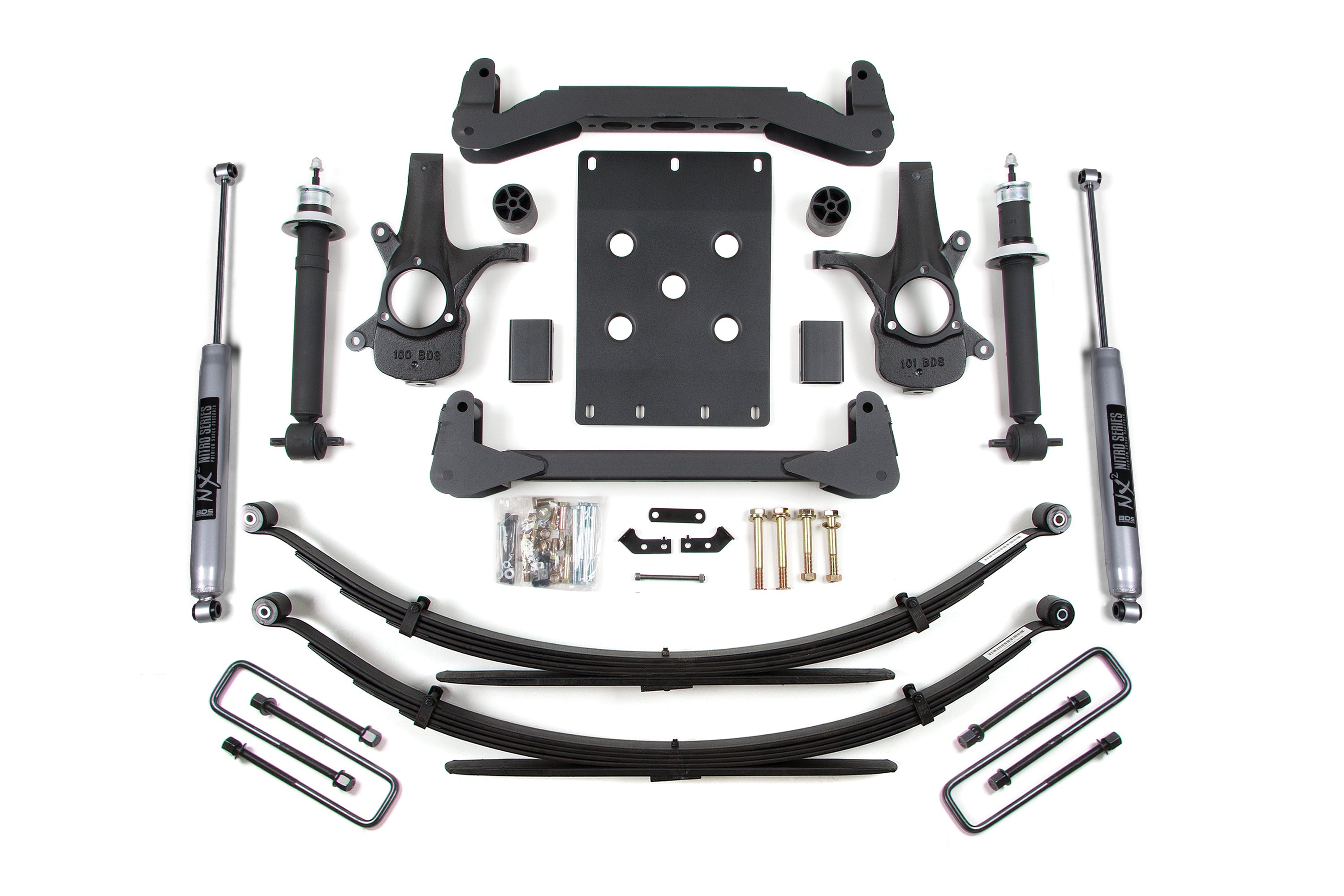 4 Inch Lift Kit | Chevy Silverado or GMC Sierra 1500 (07-13) 2WD -4