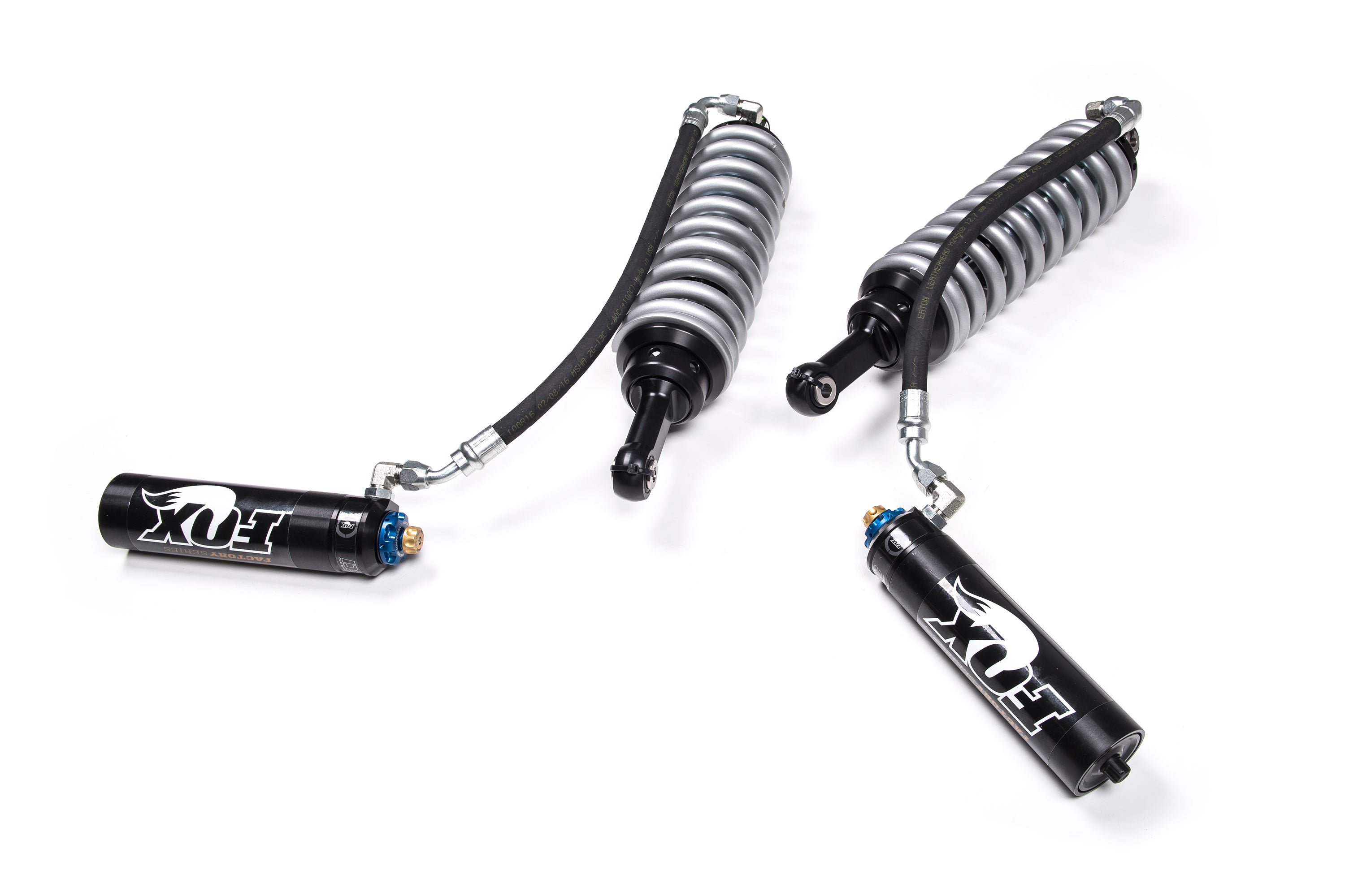FOX 2.5 Coil-Over Shocks w/ DSC Reservoir Adjuster | 2-3 Inch Lift | Factory Series | Chevy Silverado and GMC Sierra 2500HD/3500HD (11-19) 4WD -1