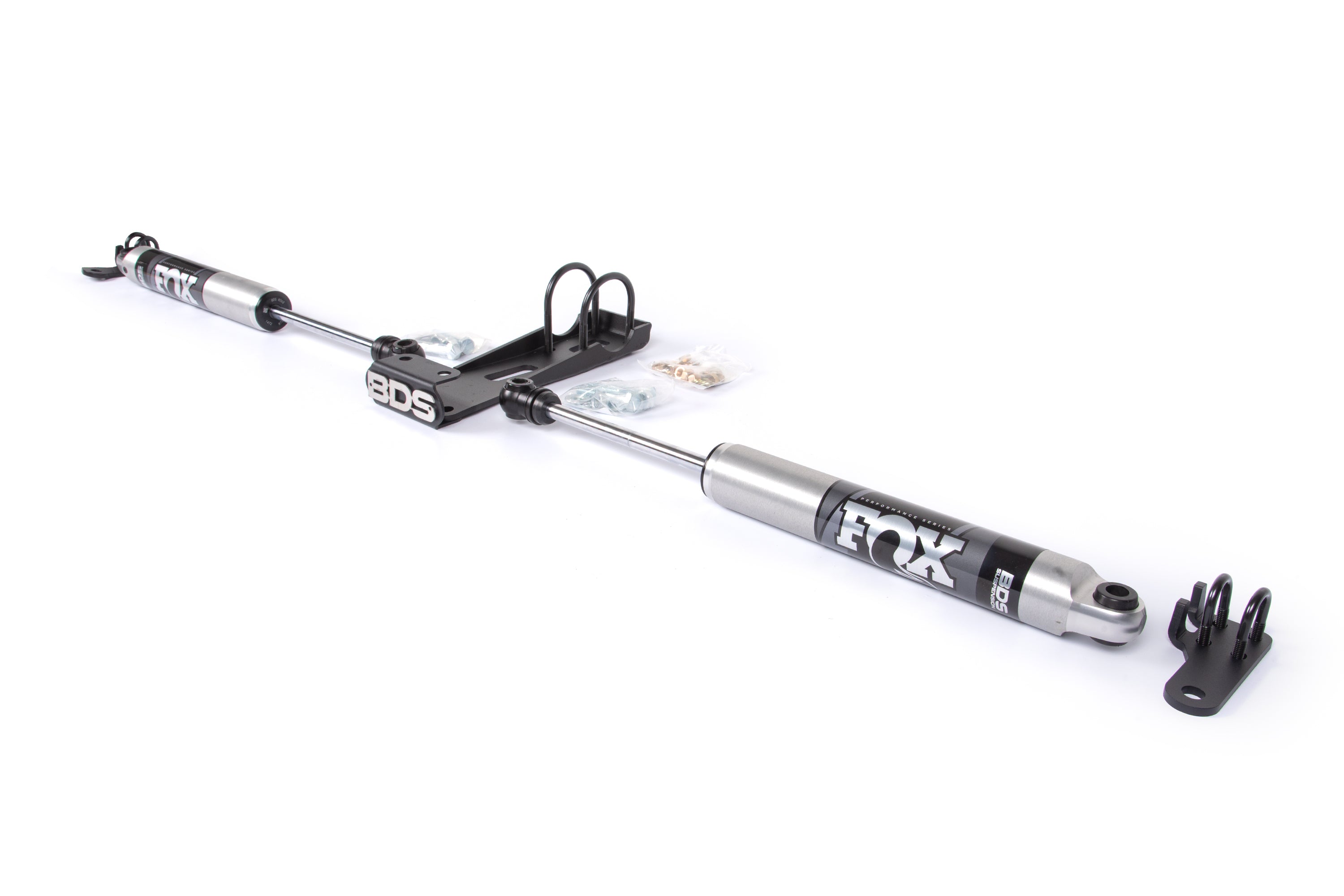 Dual Steering Stabilizer Kit w/ FOX 2.0 Performance Shocks | Jeep Wrangler TJ (97-06), Cherokee XJ (84-01), Grand Cherokee ZJ (93-98) -2
