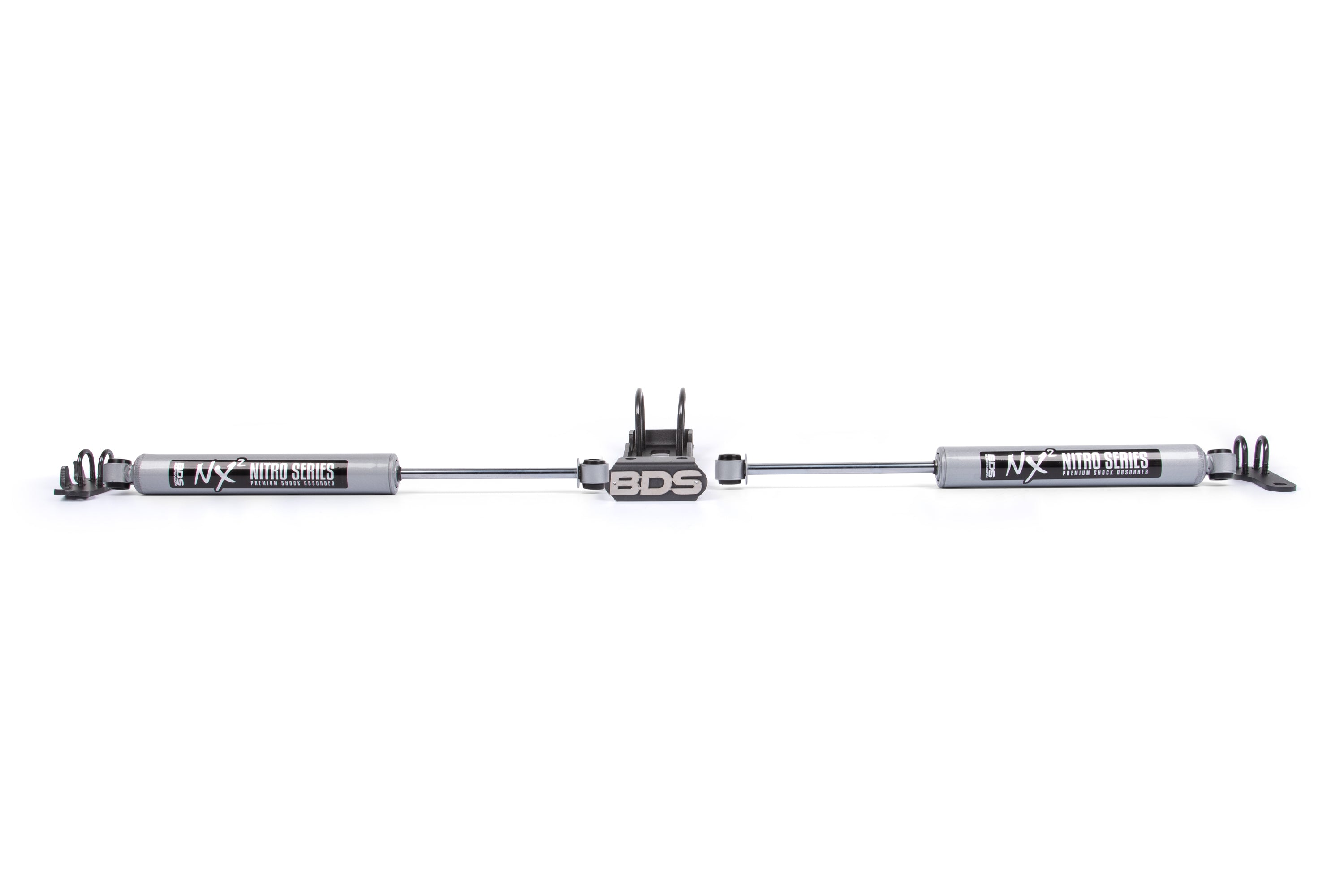 Dual Steering Stabilizer Kit w/ NX2 Shocks | Jeep Wrangler TJ (97-06), Cherokee XJ (84-01), Grand Cherokee ZJ (93-98) -1